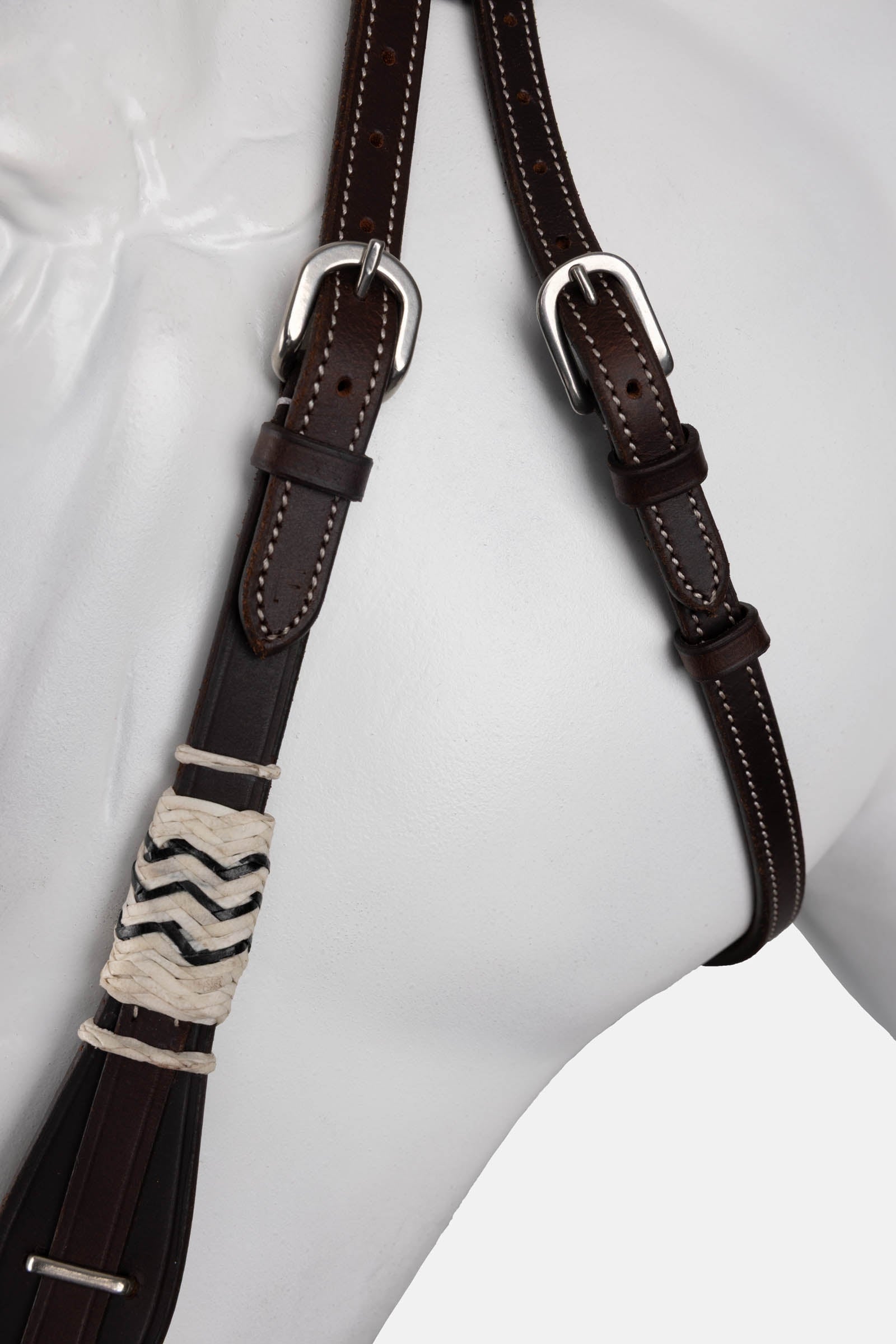 Horze Single Ear Rawhide Bridle Bridles & Reins