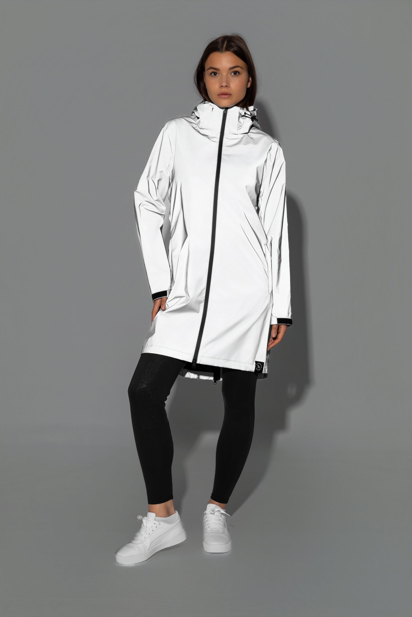 Horze Women´s Reflective Raincoat Women’s Riding Clothing