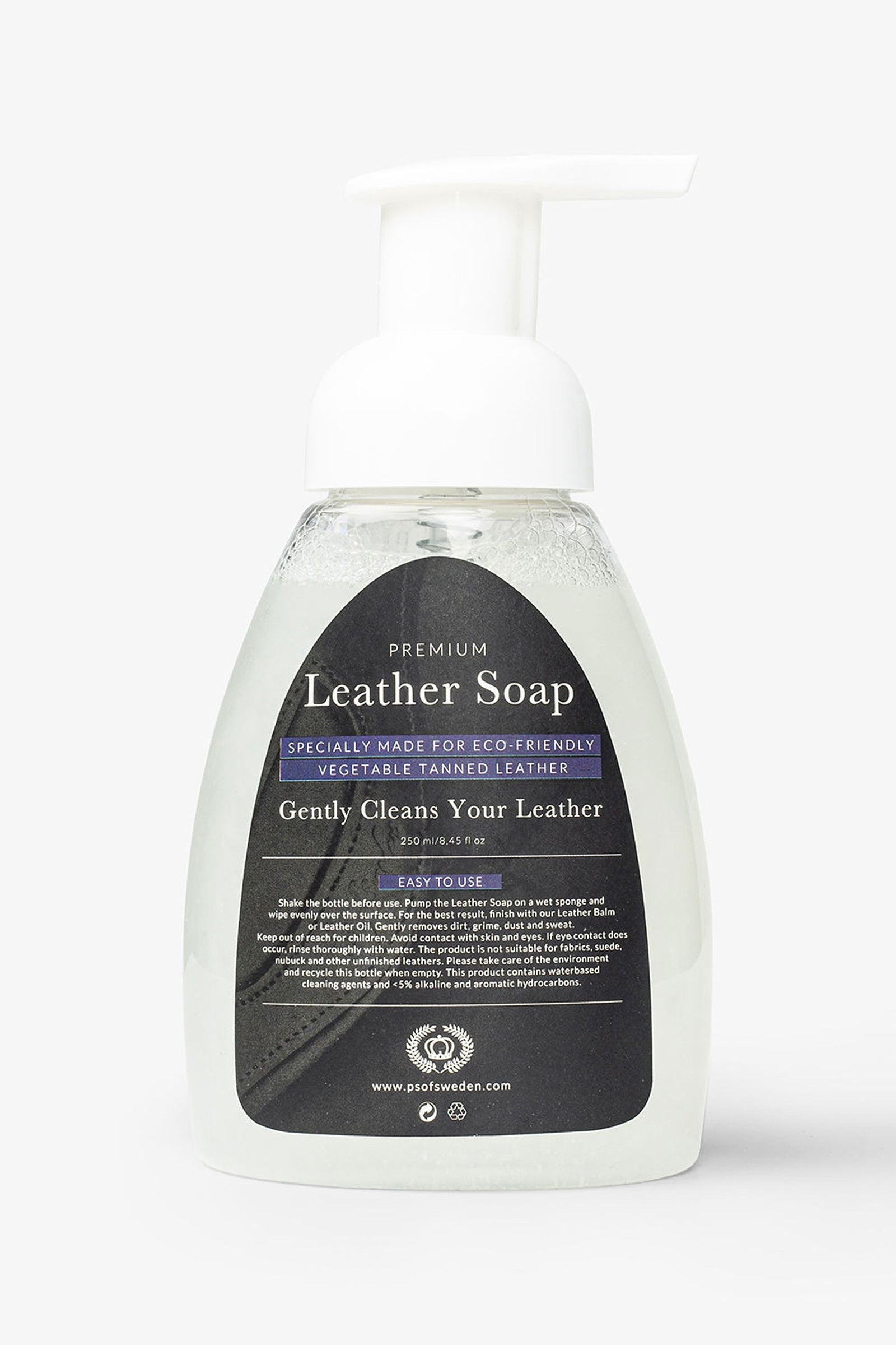 PS of Sweden Premium Leather Soap, 250 ml Hälsovård