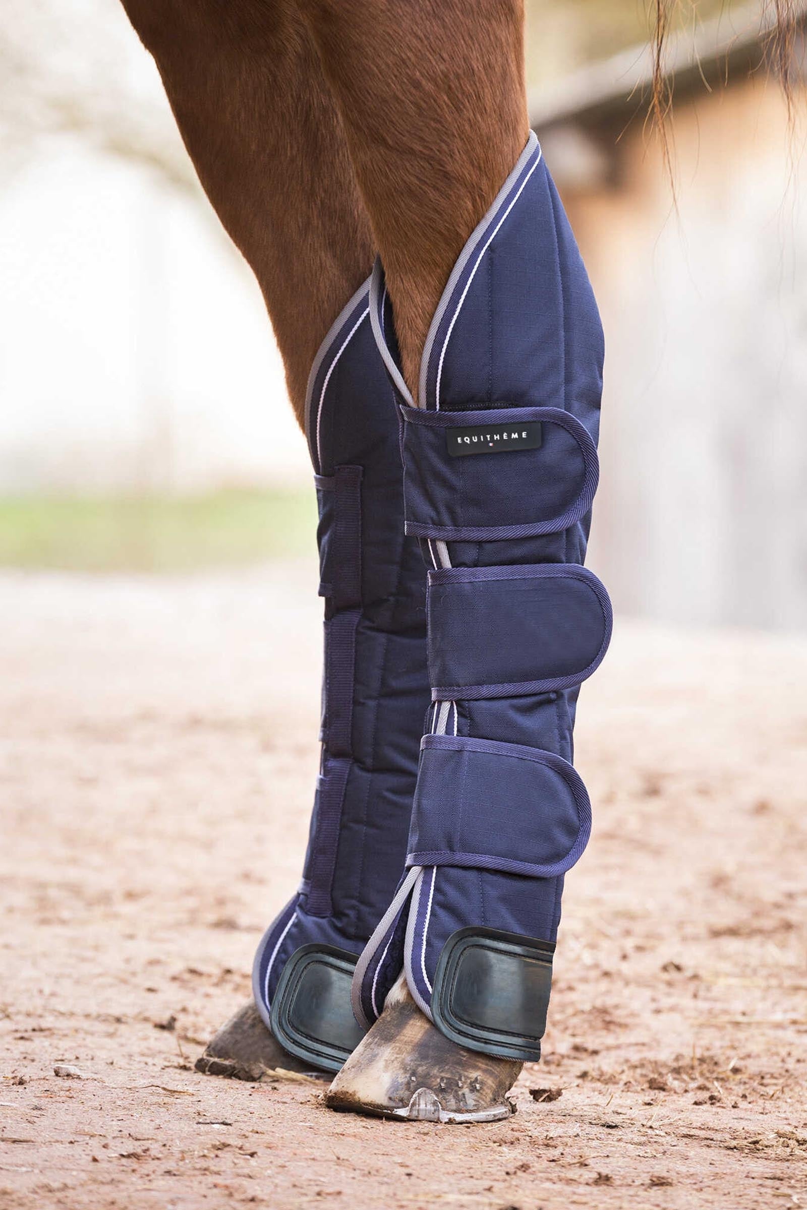 Equi Theme EQUITHÈME TYREX 600D Reinforced Transport Boots Leg & Hoof Protection