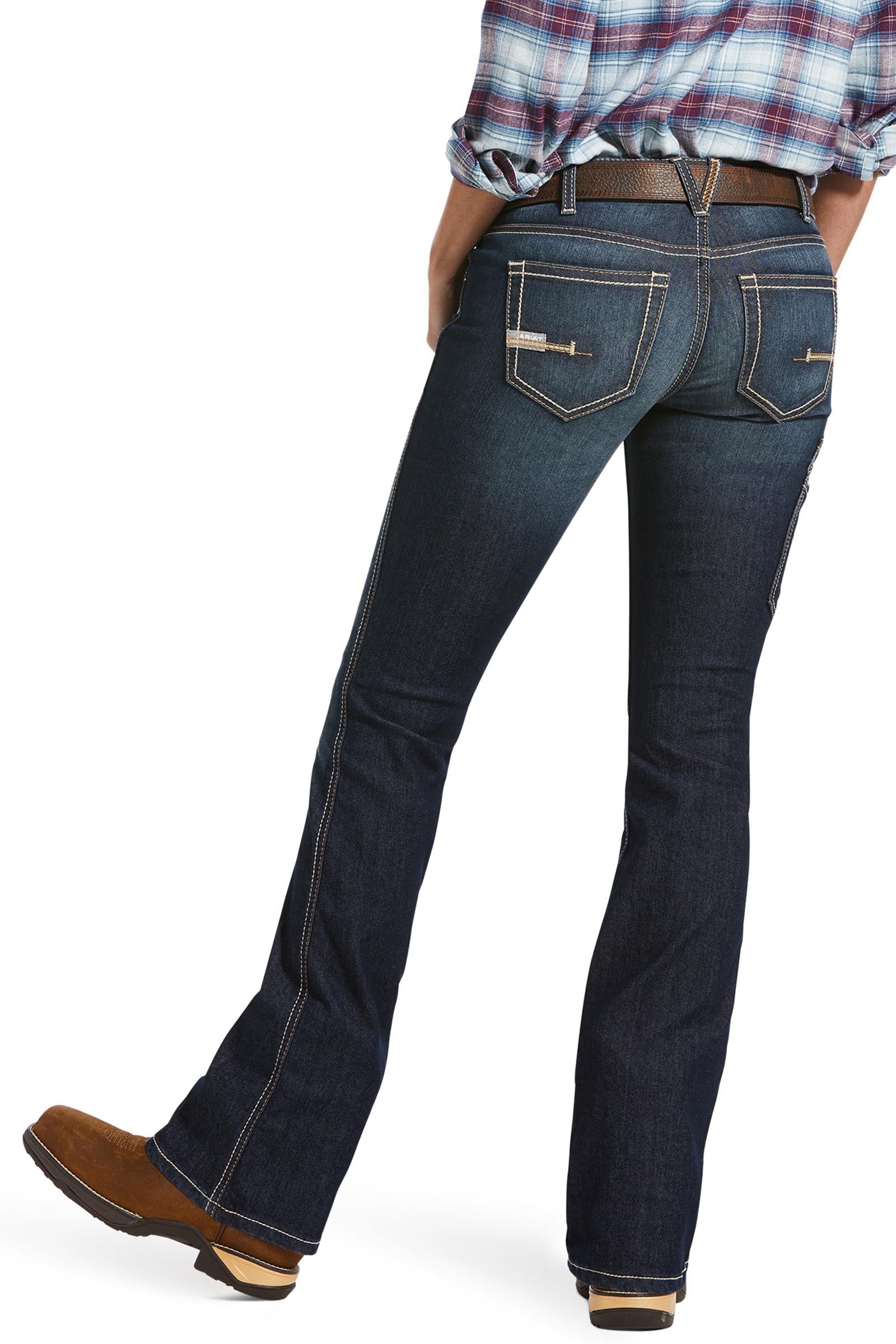 Ariat Vaqueros bootcut Rebar MR DuraStretch Riveter para mujer Womens Breeches