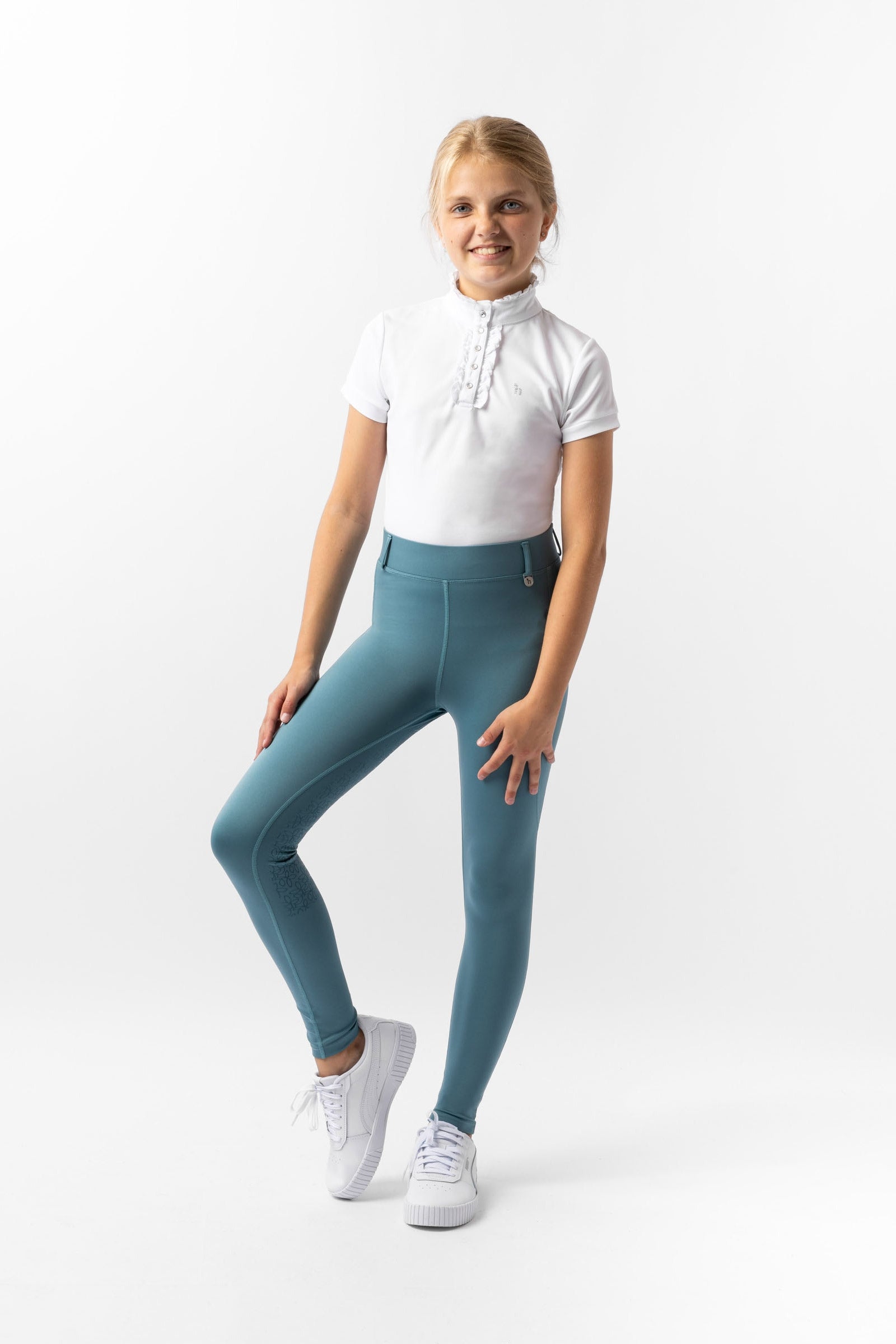 Horze Dea Kids´ Riding Tights With Full Grip Kids Apparel