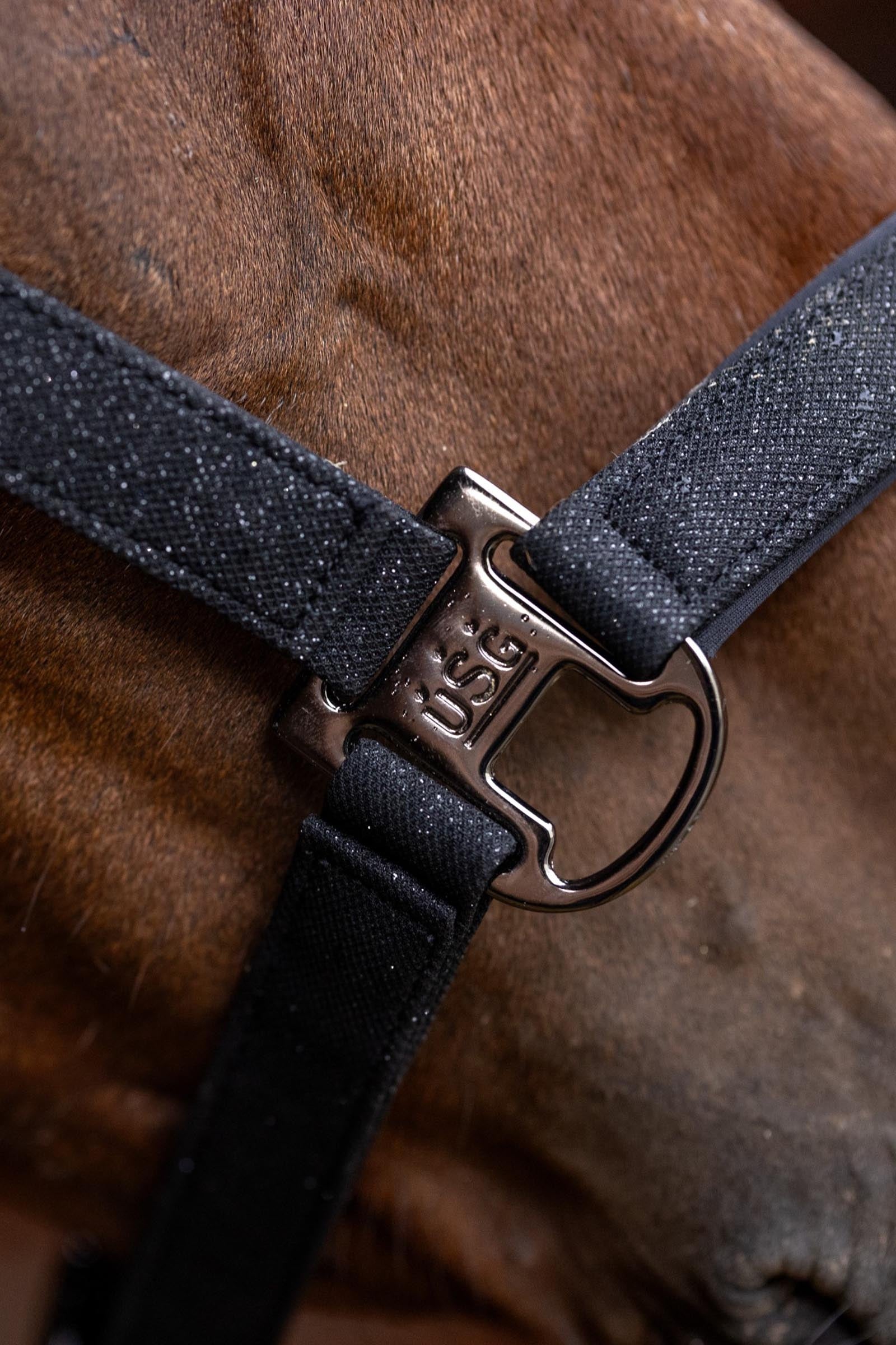 USG Onyx Softly Padded Halter Halters & Leads