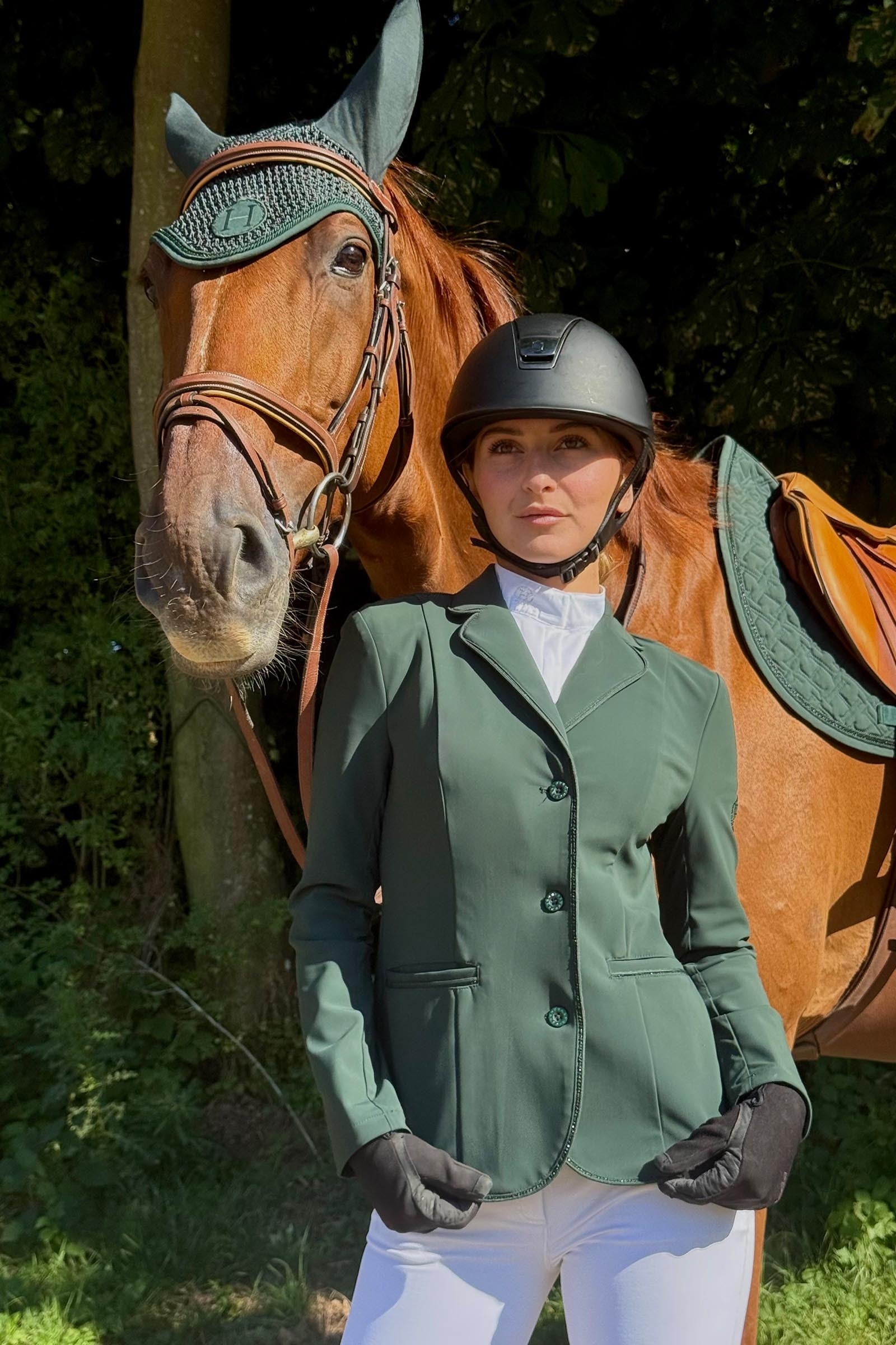 Harcour Fablir Horse Fly Veil Antifly Protection for Horses