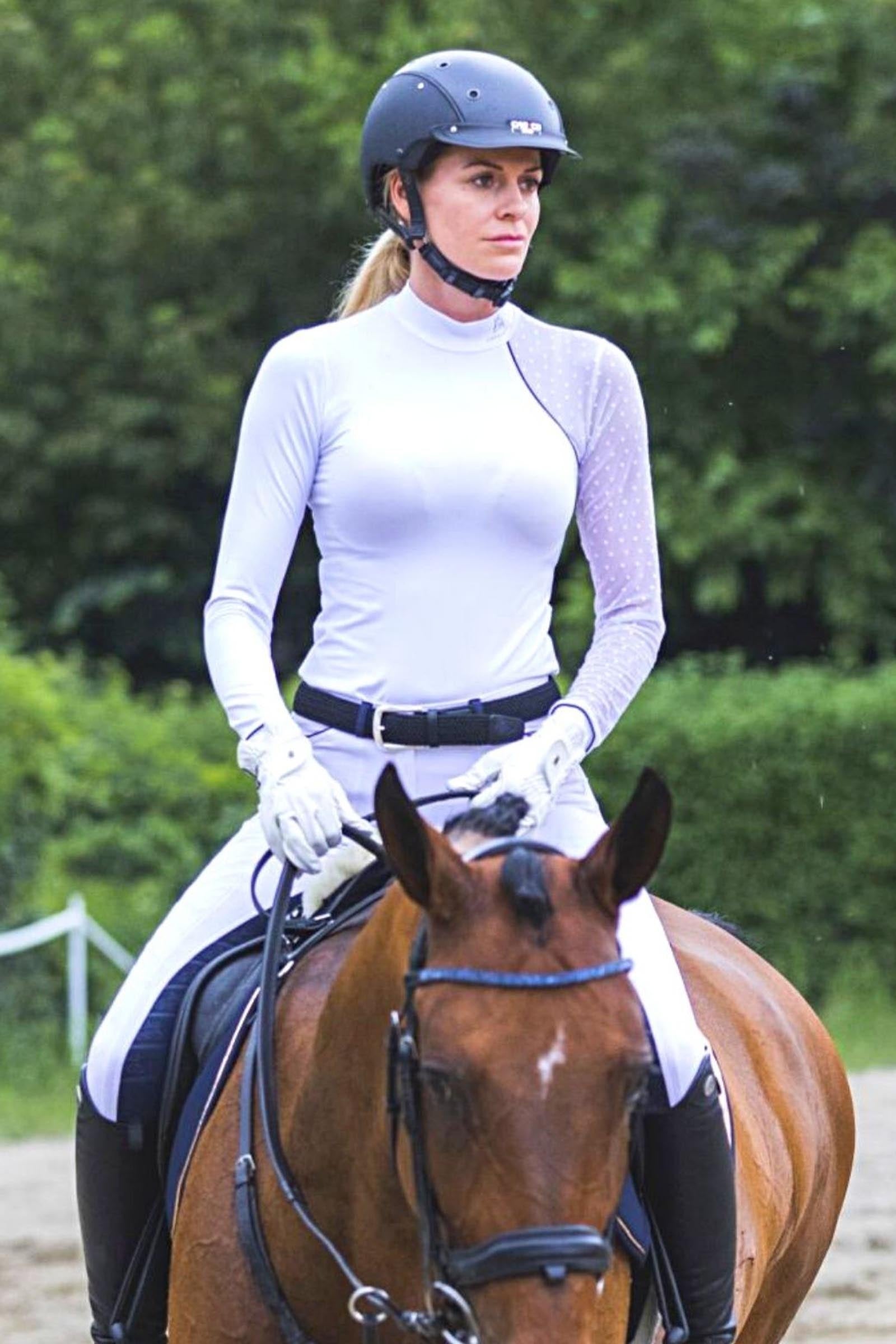 Cavalliera Modern Dame Women´s Riding Show Shirt, Long Sleeve Women’s Riding Clothing