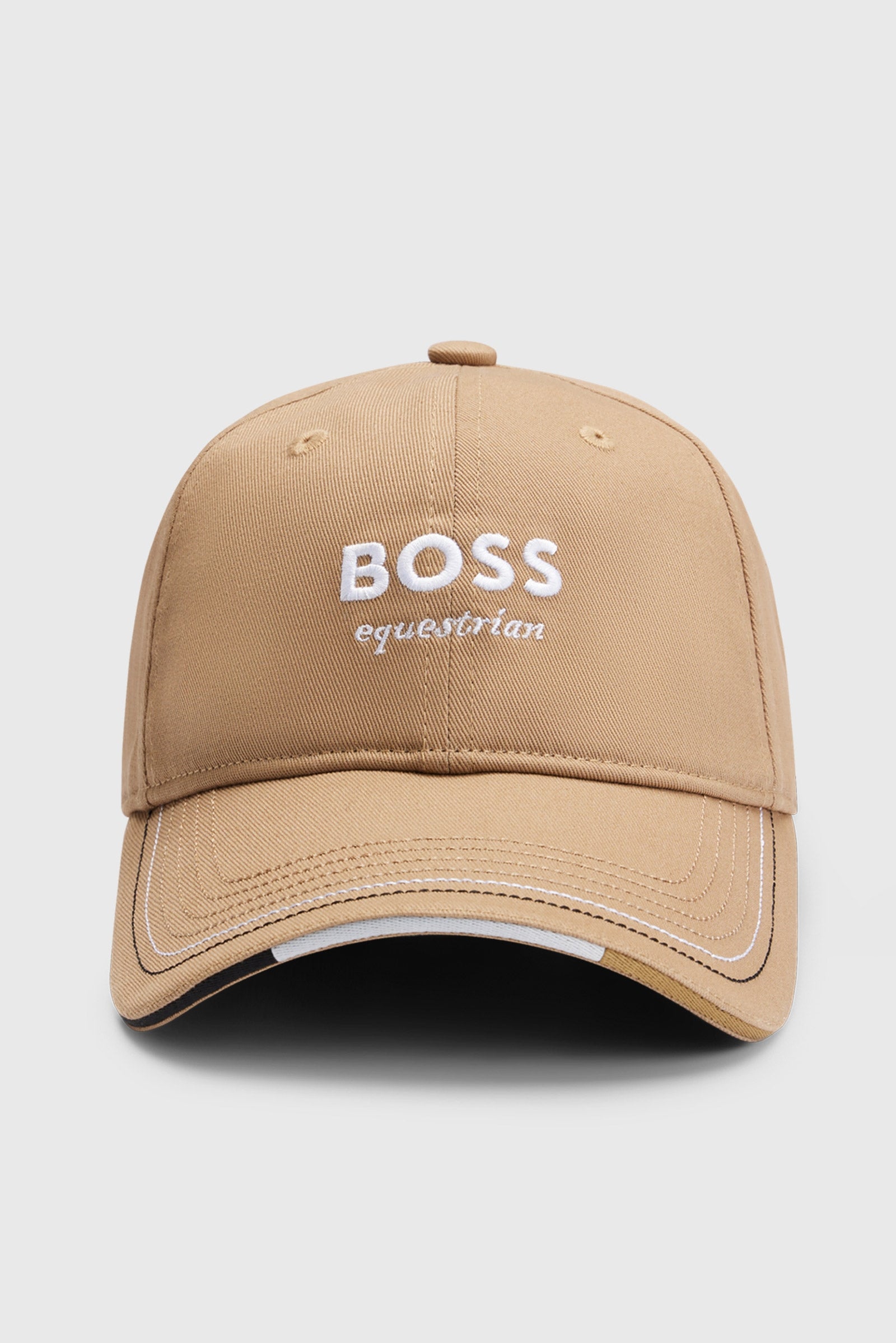 BOSS Equestrian Boss keps med broderi Accessoarer