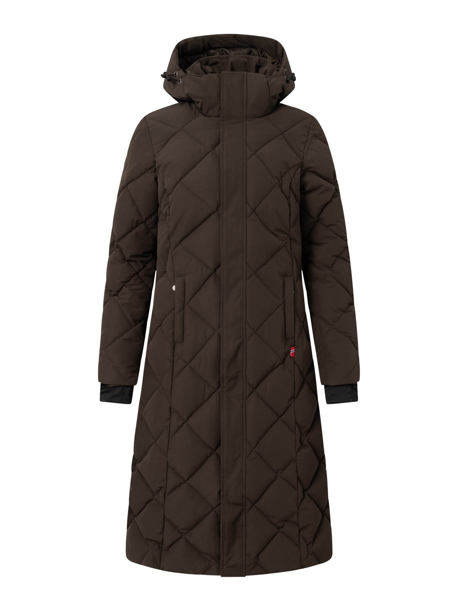 B Vertigo Gem Waxy Women's Padded Long Coat Women’s Riding Clothing