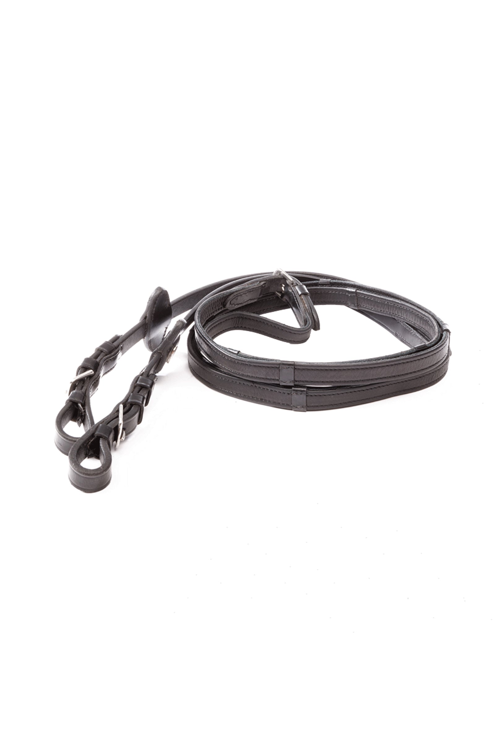 Kavalkade Wax Leather Reins With 5 Stops, 16 mm Bridles & Reins