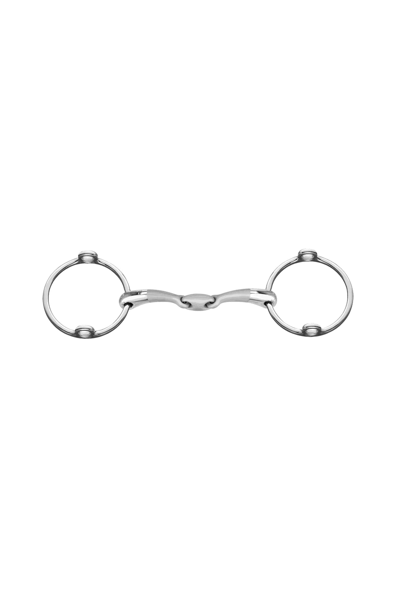 Sprenger Satinox gagbett, dubbelledat, 14 mm, rostfritt stål Bett