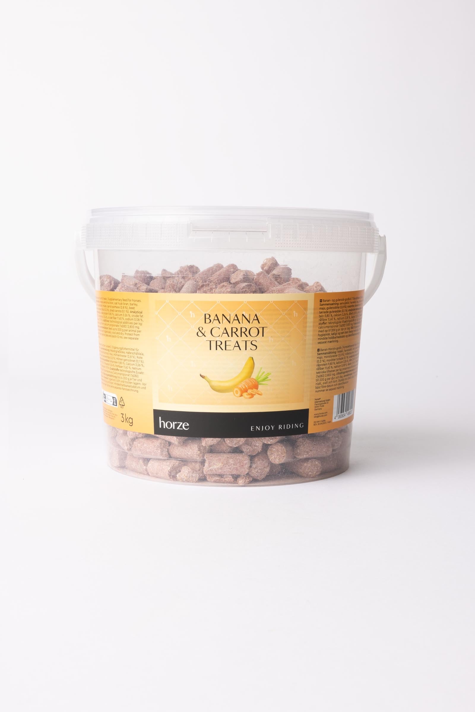 Horze Godis Banan & Morot, 3 kg Horse Feed & Nutrition