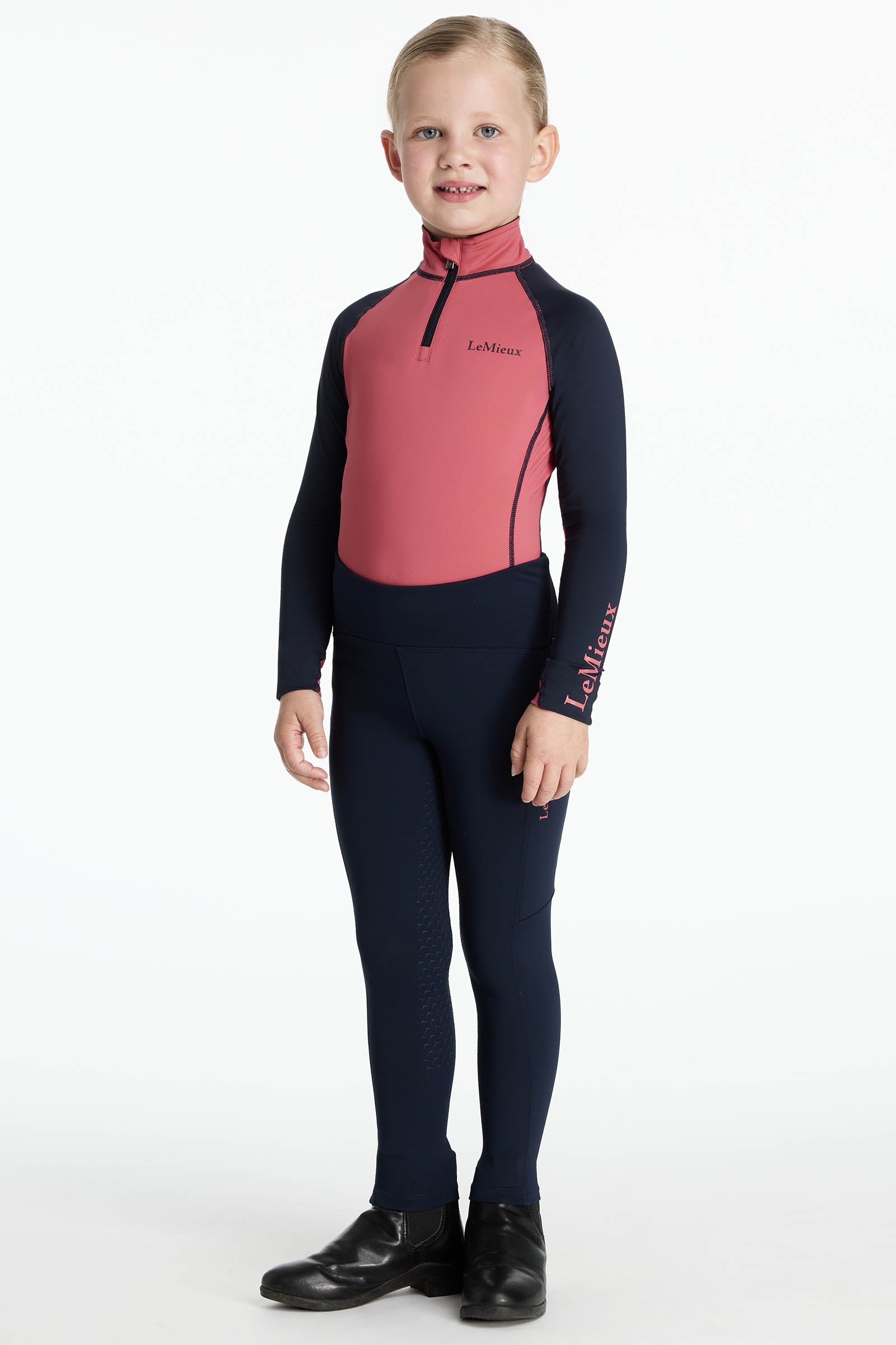 LeMieux Mini Nora Kid´s Brushed Pull On Breeches Kids Apparel