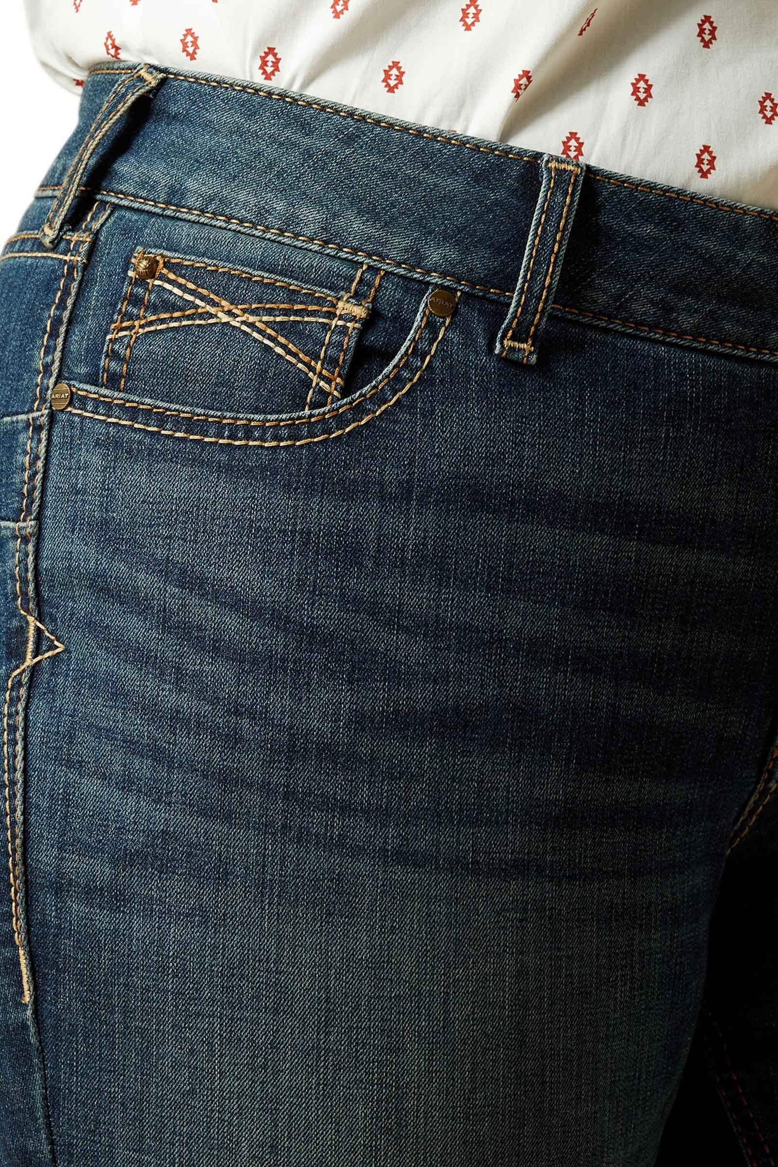 Ariat Sonia Mid Rise Women's Boot Cut Jeans Womens Breeches