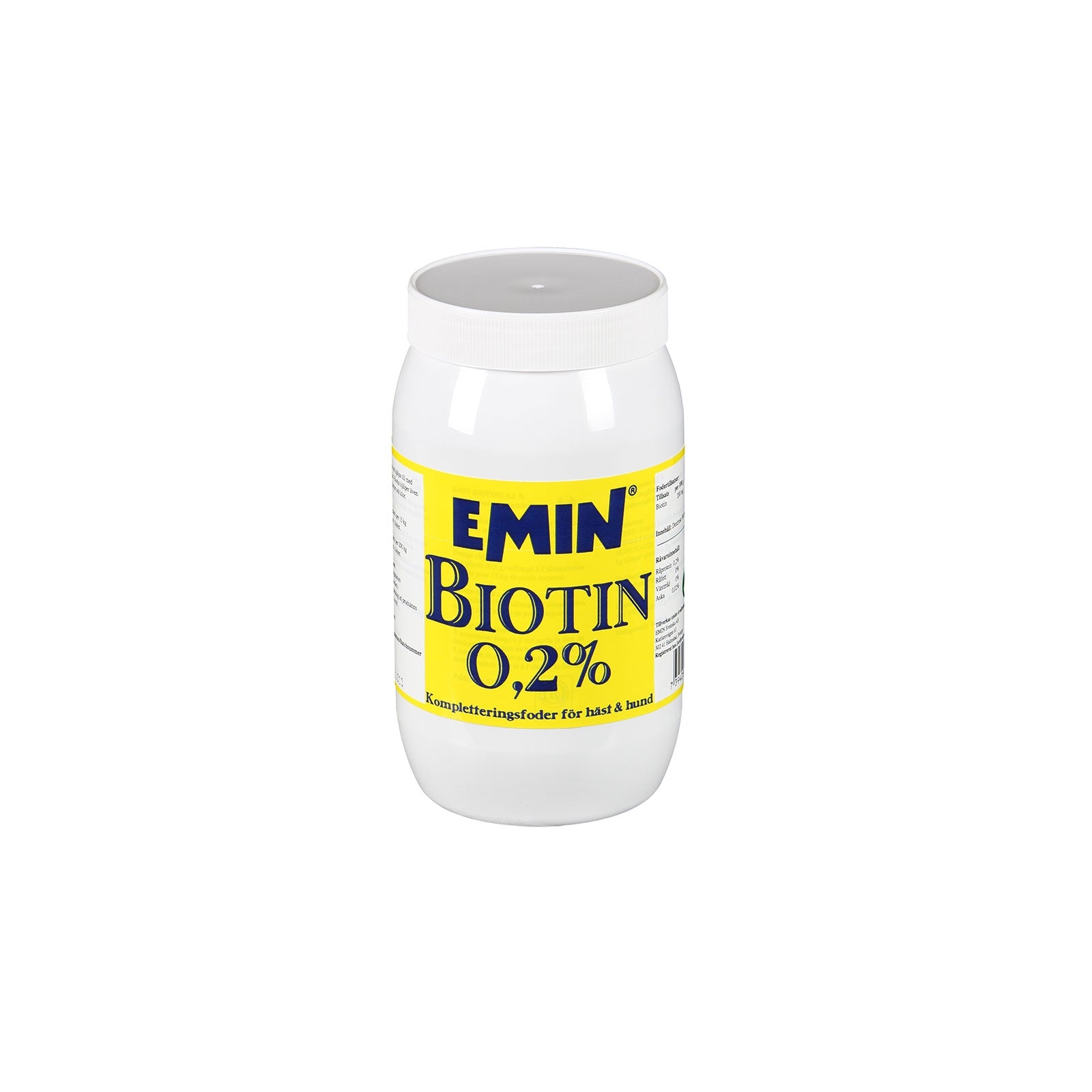Emin Biotin 0,2% 500 gram Horse Feed & Nutrition