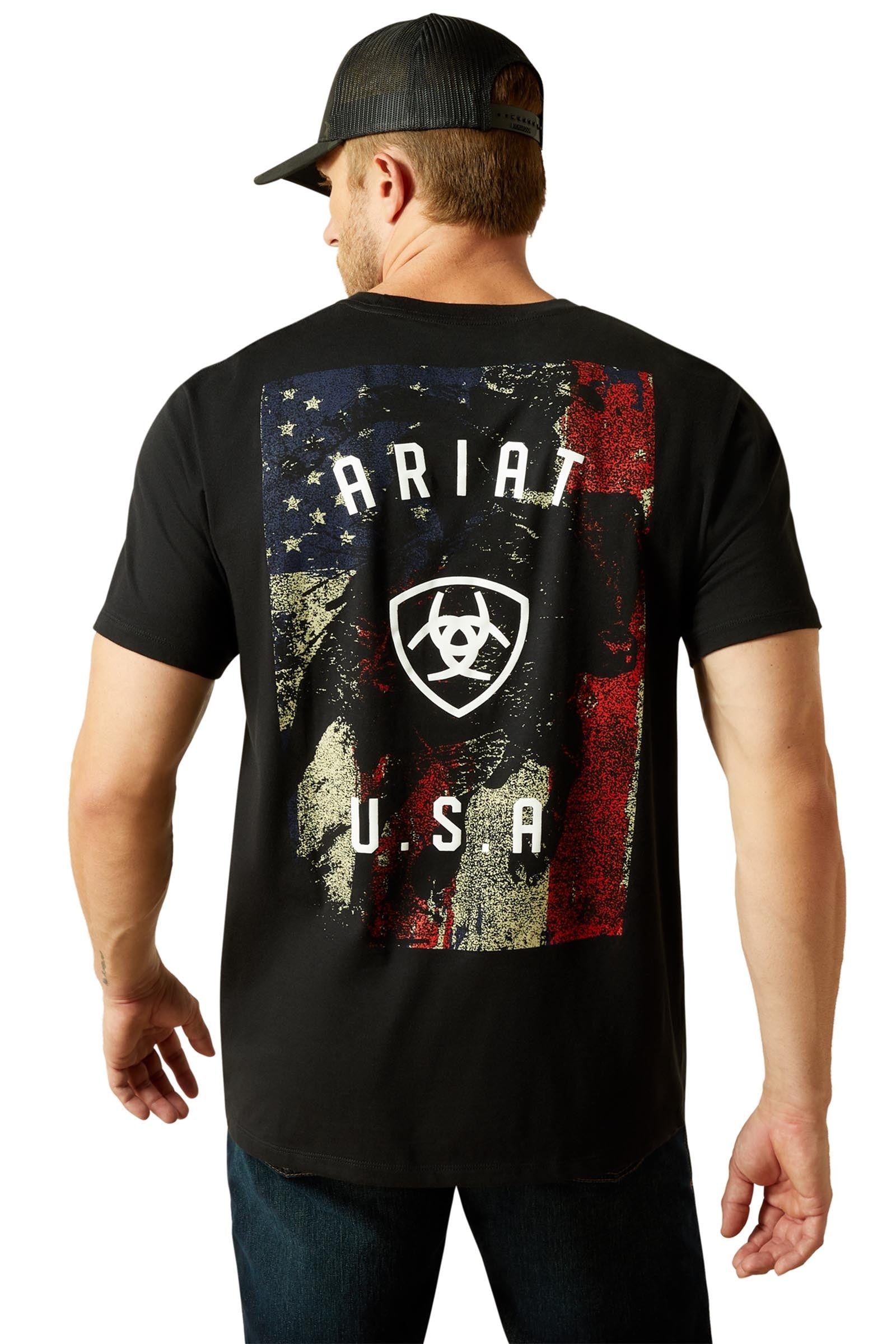 Ariat Faded Bull Men´s T-Shirt Mens Riding Clothing