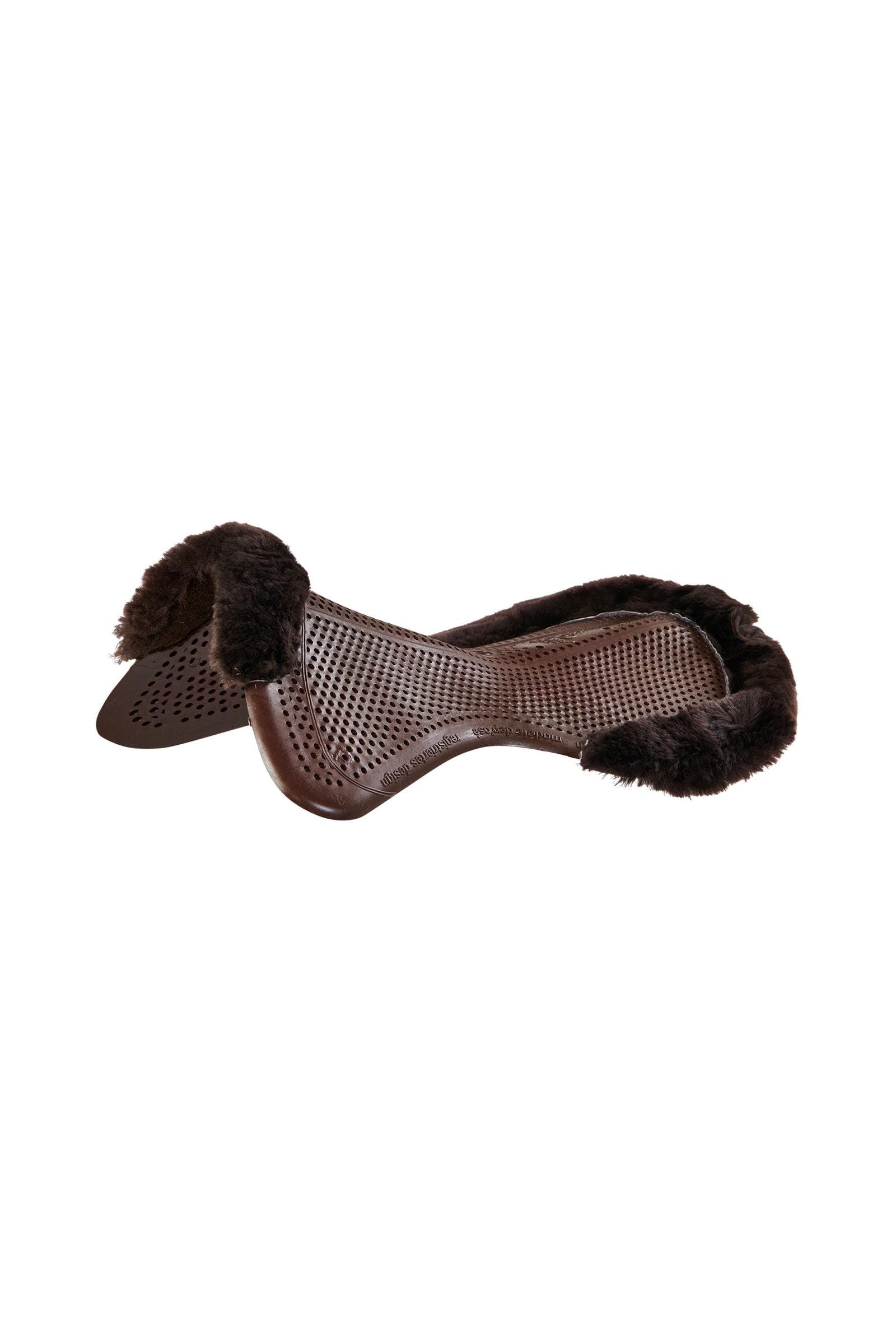 Acavallo Gel Halkfri Classic Pony med lammskinn halvt utskärning Schabrak