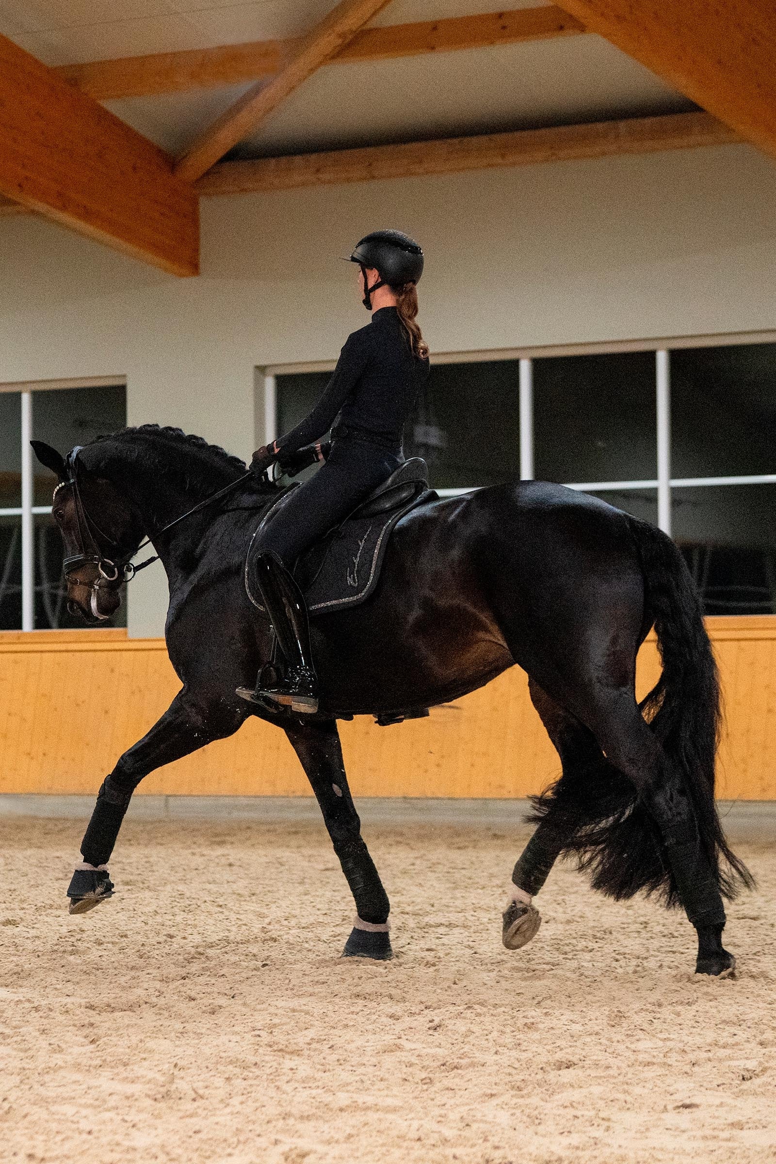 Eskadron Platinum 26 Pro Soft Glitter Dressage Saddle Pad Saddle Pads