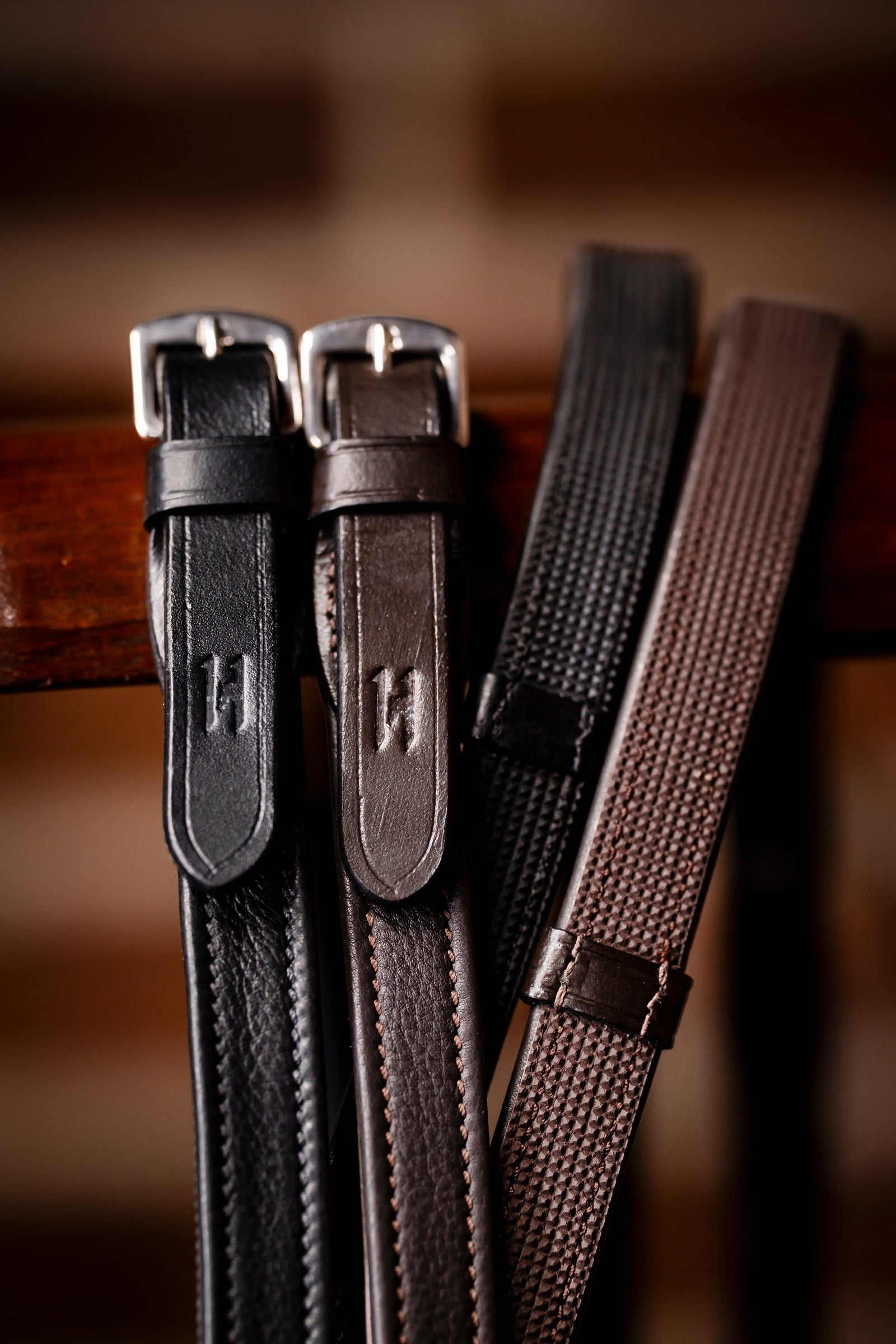 Horseware Jumper Reins With Stoppers Bridles & Reins