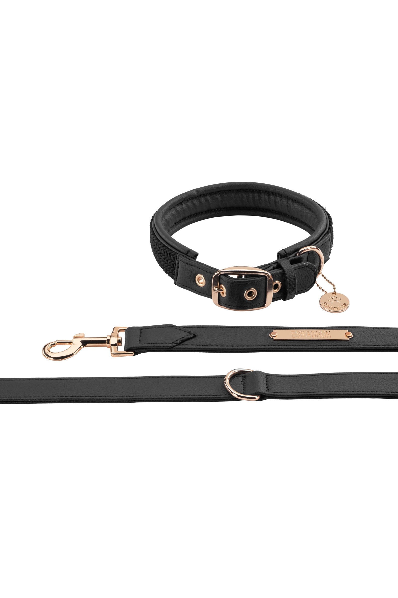 Eskadron Heritage AW24 hundhalsband och koppel set i konstläder Utrustning för hundar