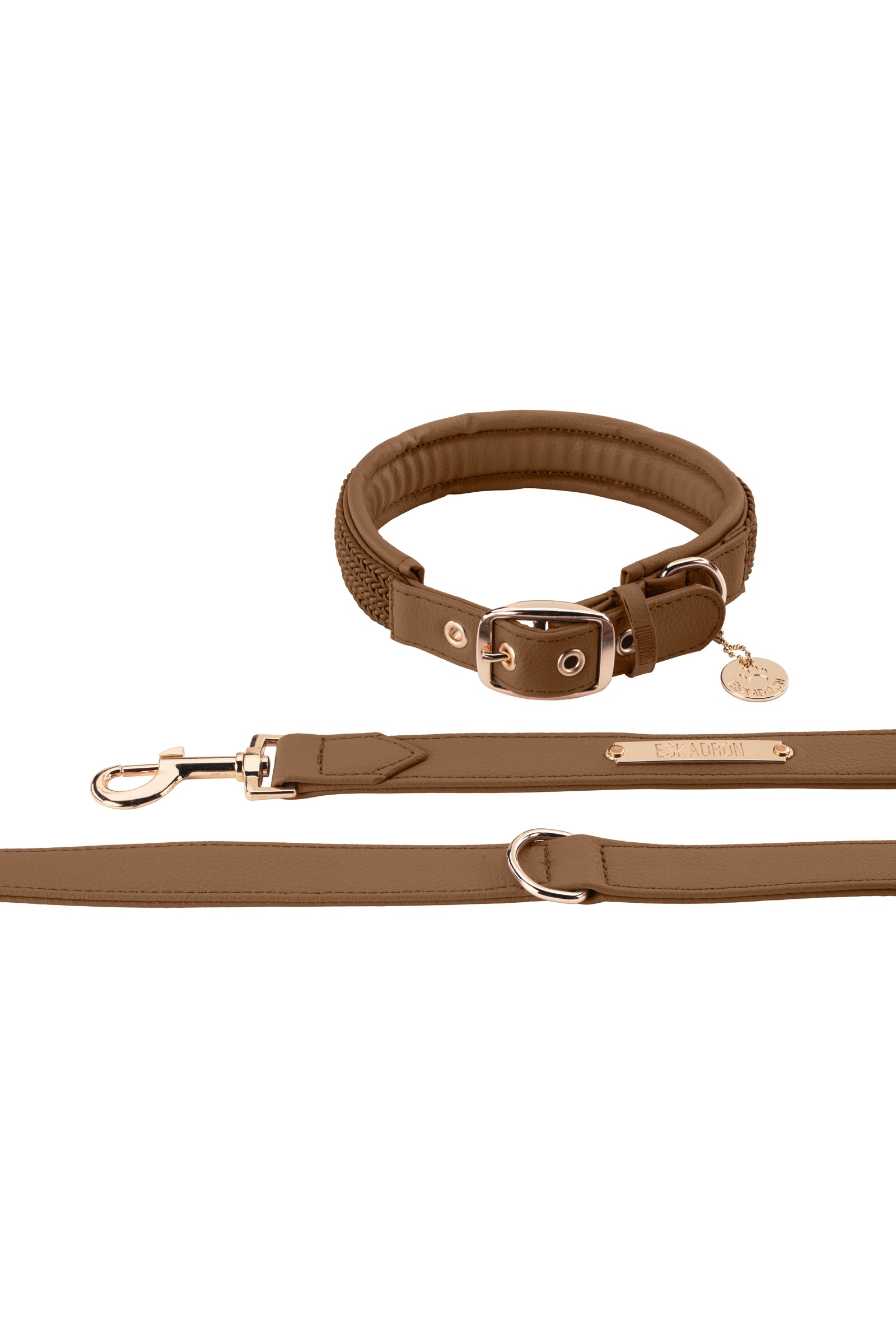 Eskadron Heritage AW24 hundhalsband och koppel set i konstläder Utrustning för hundar