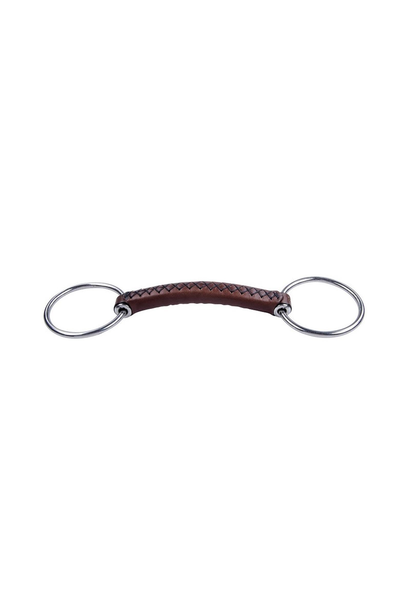 Trust Equestrian läderbett med lösa ringar, 20 mm Bett
