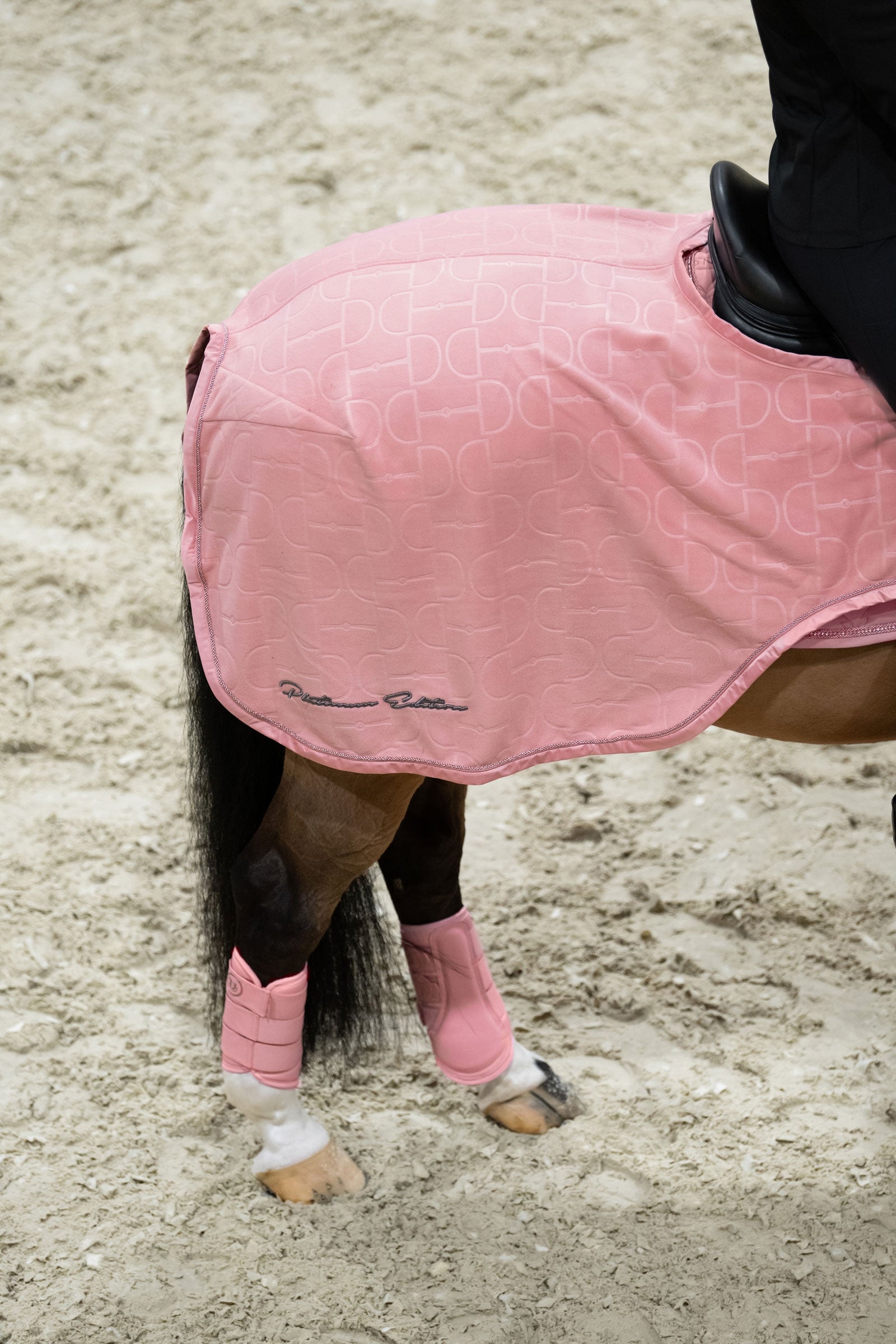 Eskadron Platinum 25 Faux Leather Tendon Boots Leg Protection & Hoof Protection for Horses