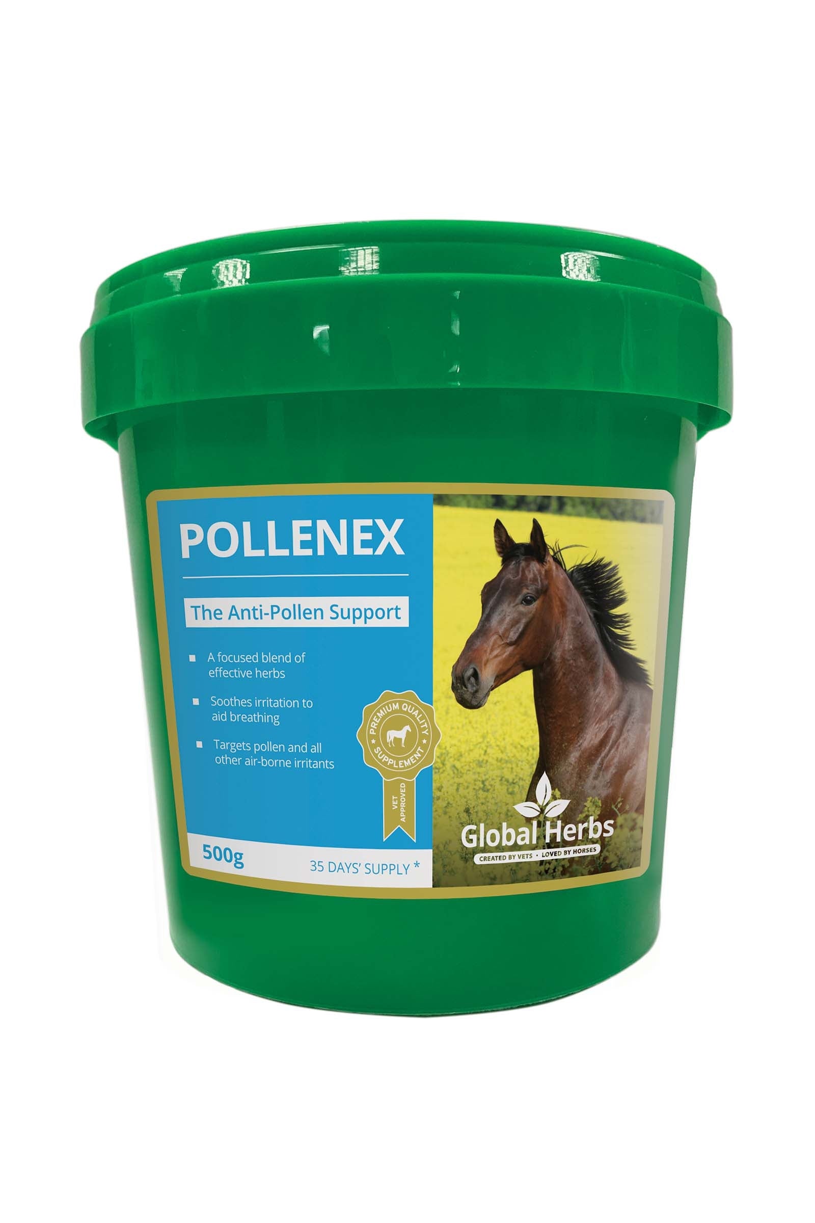 Global Herbs Pollene-X 500 g Horse Feed & Nutrition