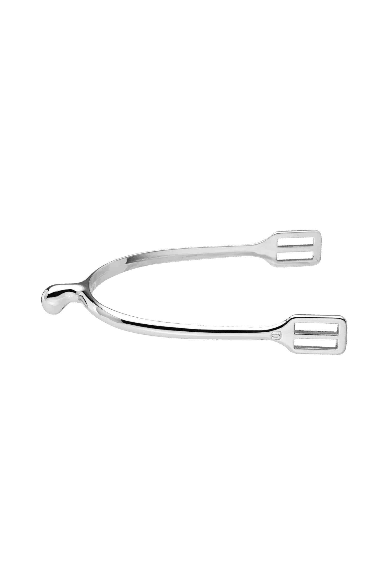Sprenger Neverrust barnsporrar med remmar, 15 mm kulhals Ridspön