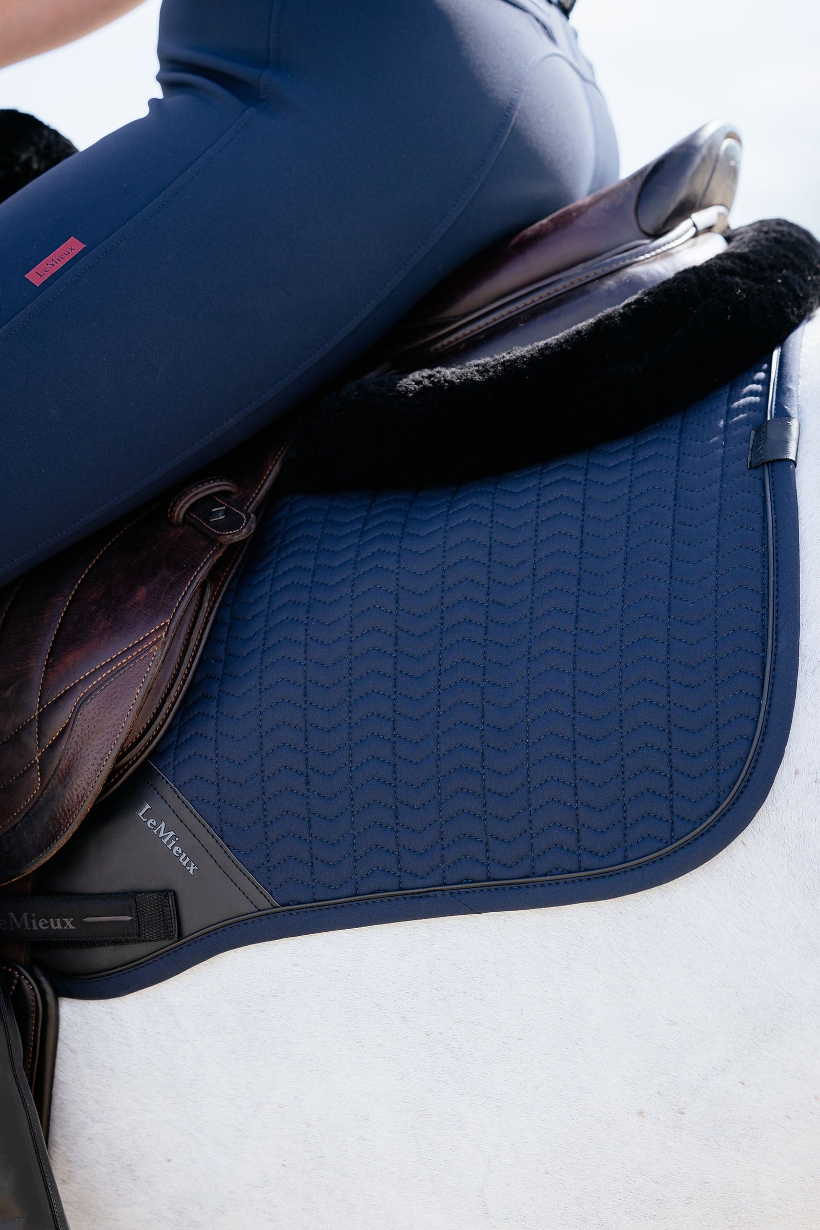LeMieux Essence Eurojump Jumping Saddle Pad Saddle Pads