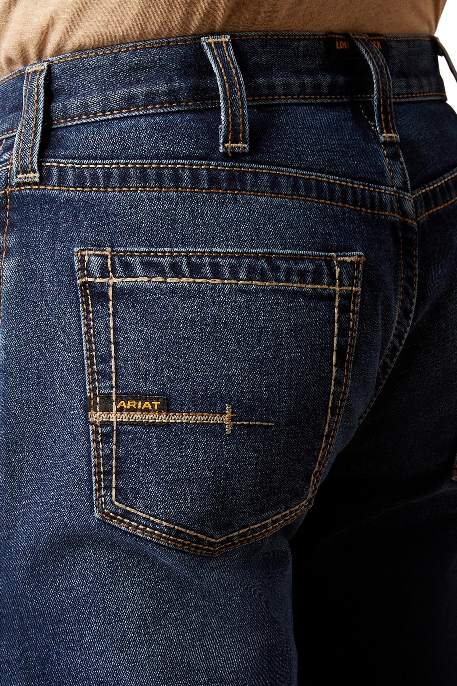 Ariat Rebar M5 Straight Acclimatize Men's Straight Jeans Mens Riding Clothing