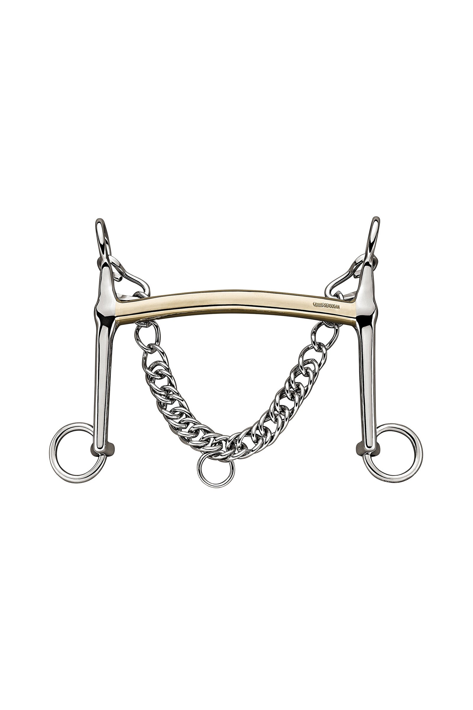 Sprenger French Weymouth Bit, 14 mm 7cm Cheeks, Sensogan Horse Bits