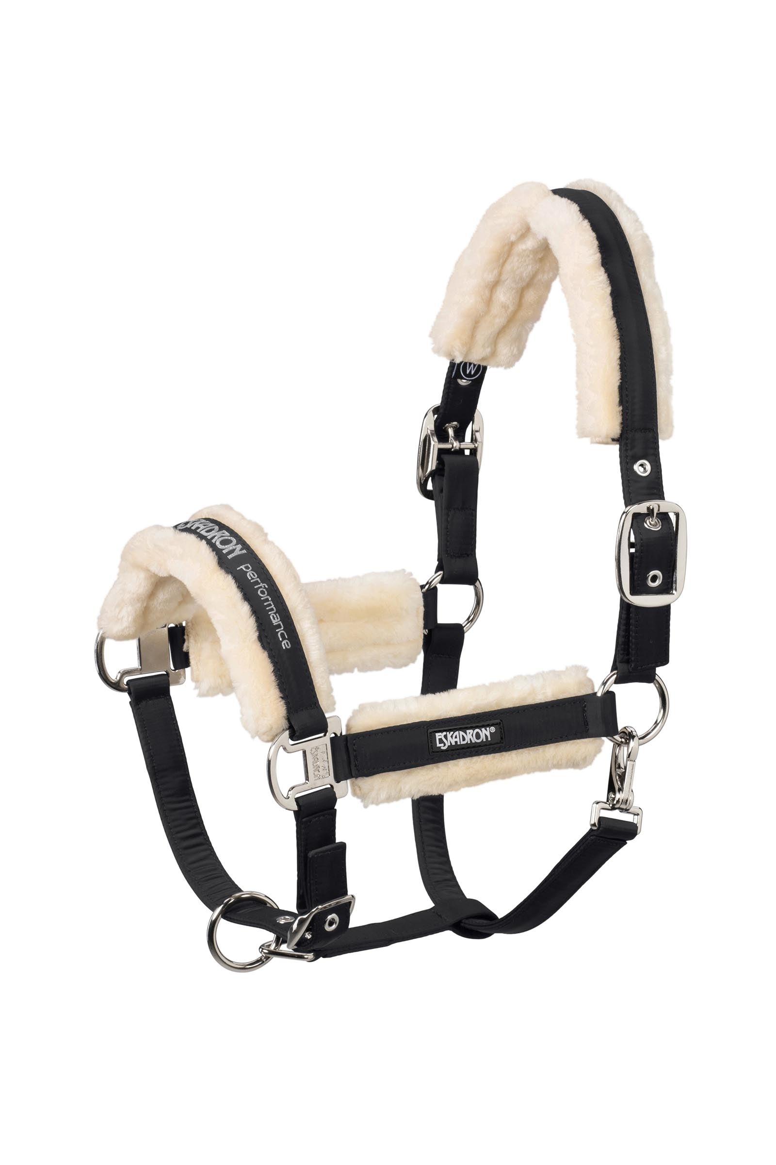 Eskadron Faux Fur Halter Double Pin Flugskydd