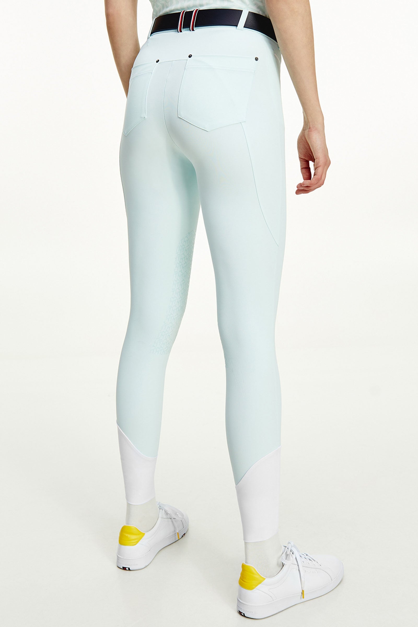 Tommy Hilfiger Equestrian Style ridbyxor med knäskodd för dam Womens Breeches