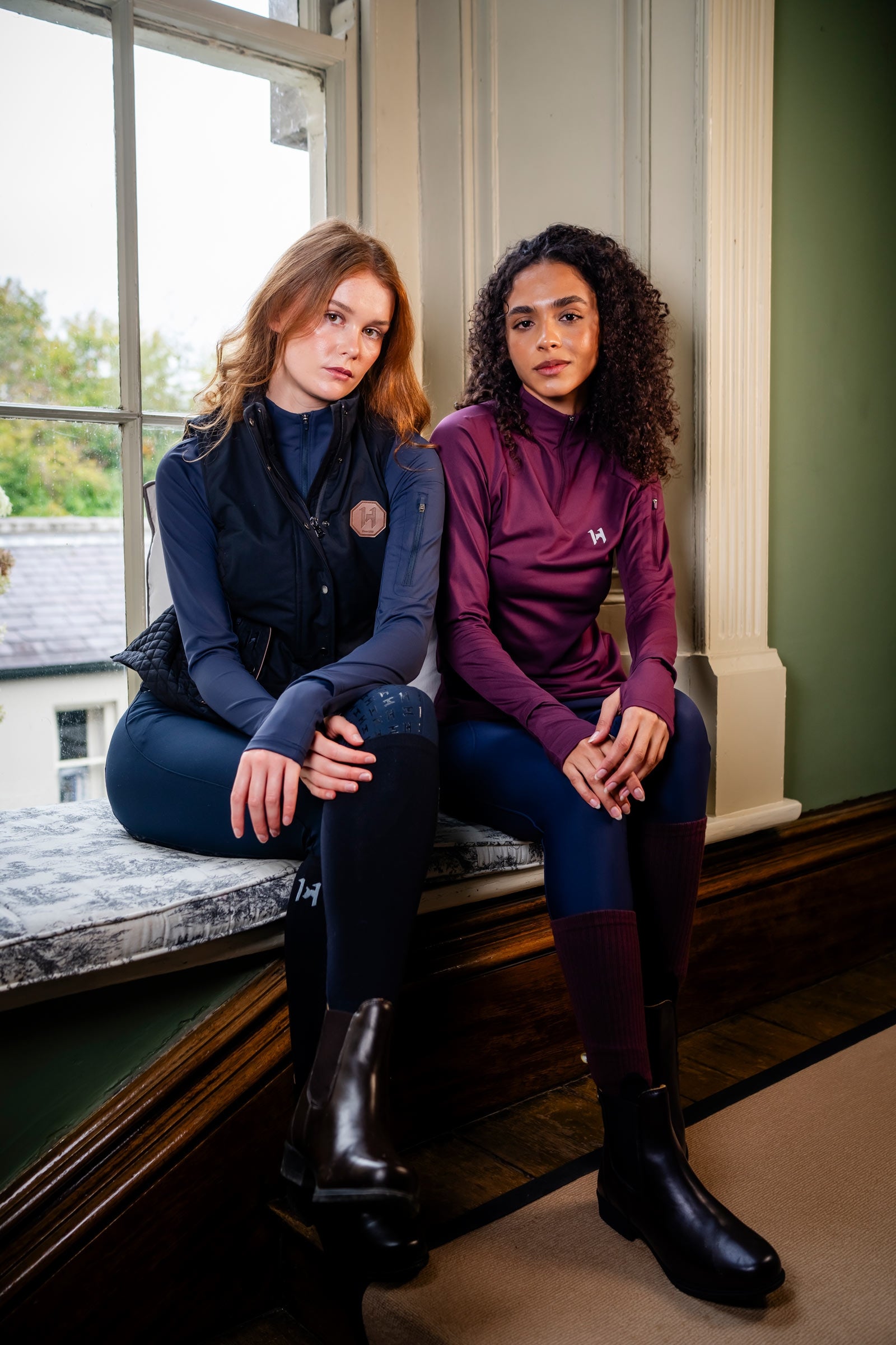 Horseware Strive Winter damtop med 1/4 dragkedja Damridkläder