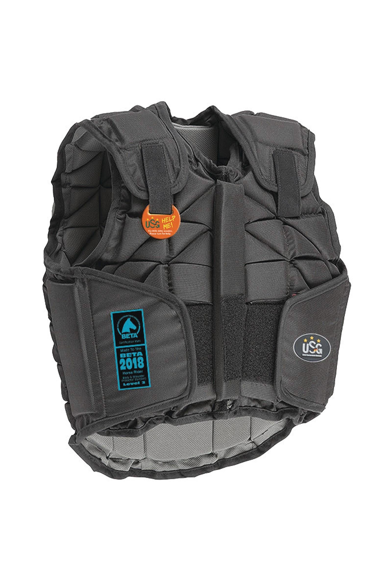 USG Panel Body Protector Flexi Motion, vuxen Ridhjälmar & Säkerhetsvästar