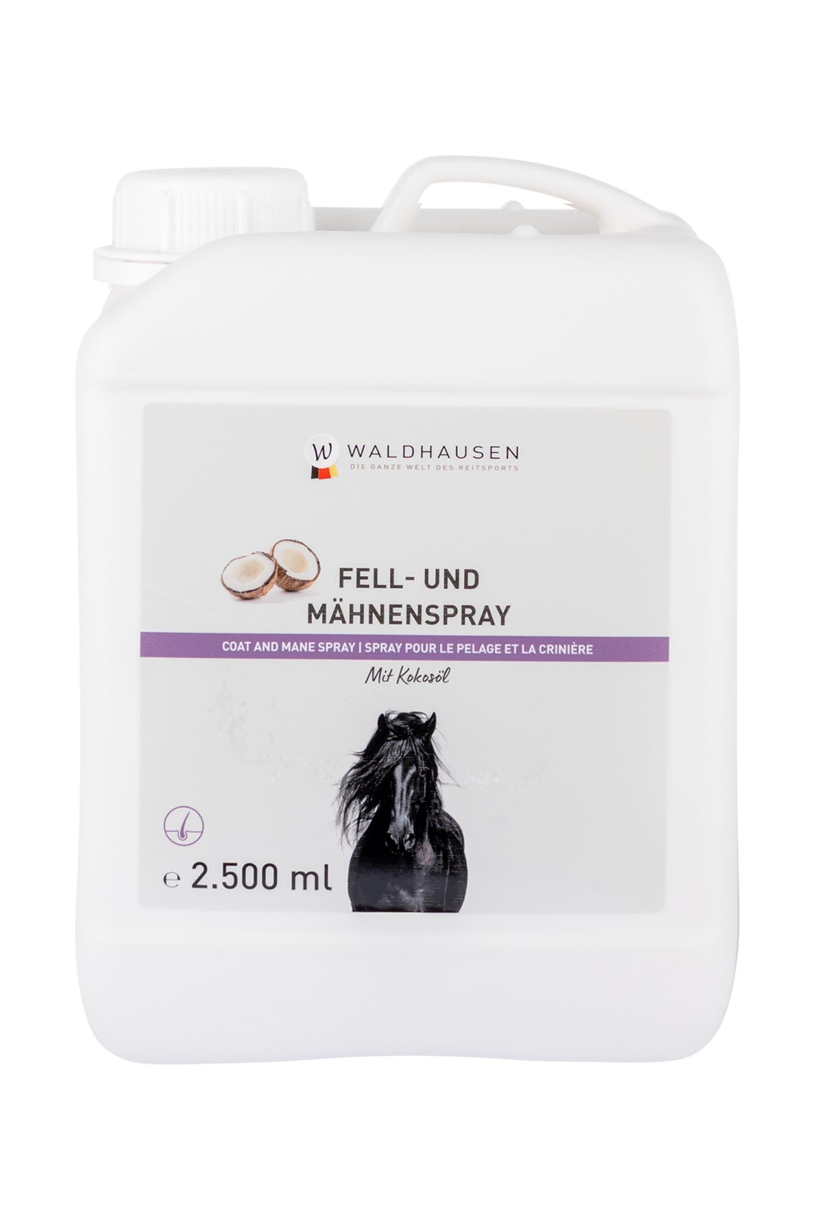 Waldhausen Spray för päls och man med kokosolja, 2500ml Hälsovård