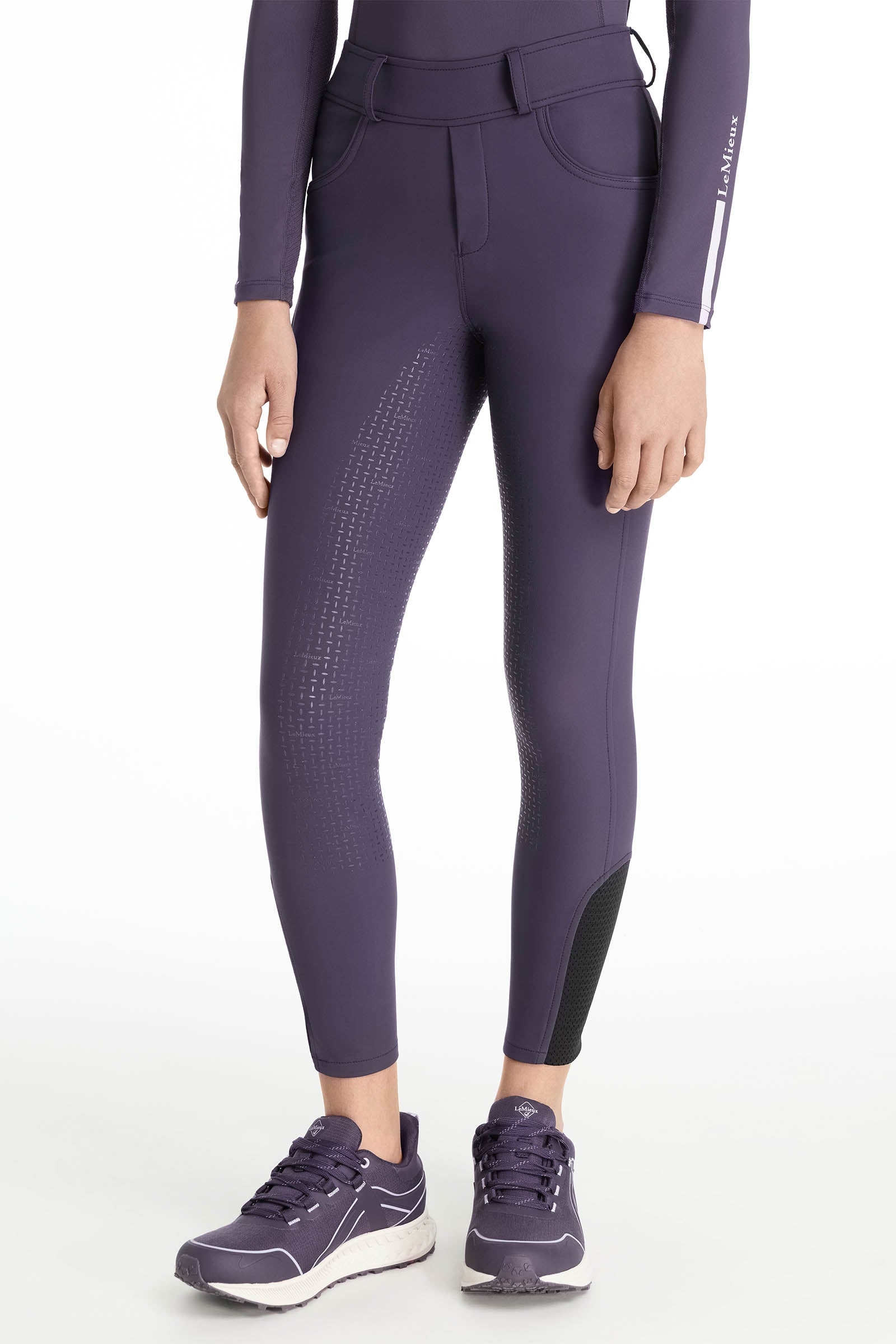 LeMieux Young Rider Ella Kid´s Brushed Breggings With Full Seat Kids Apparel