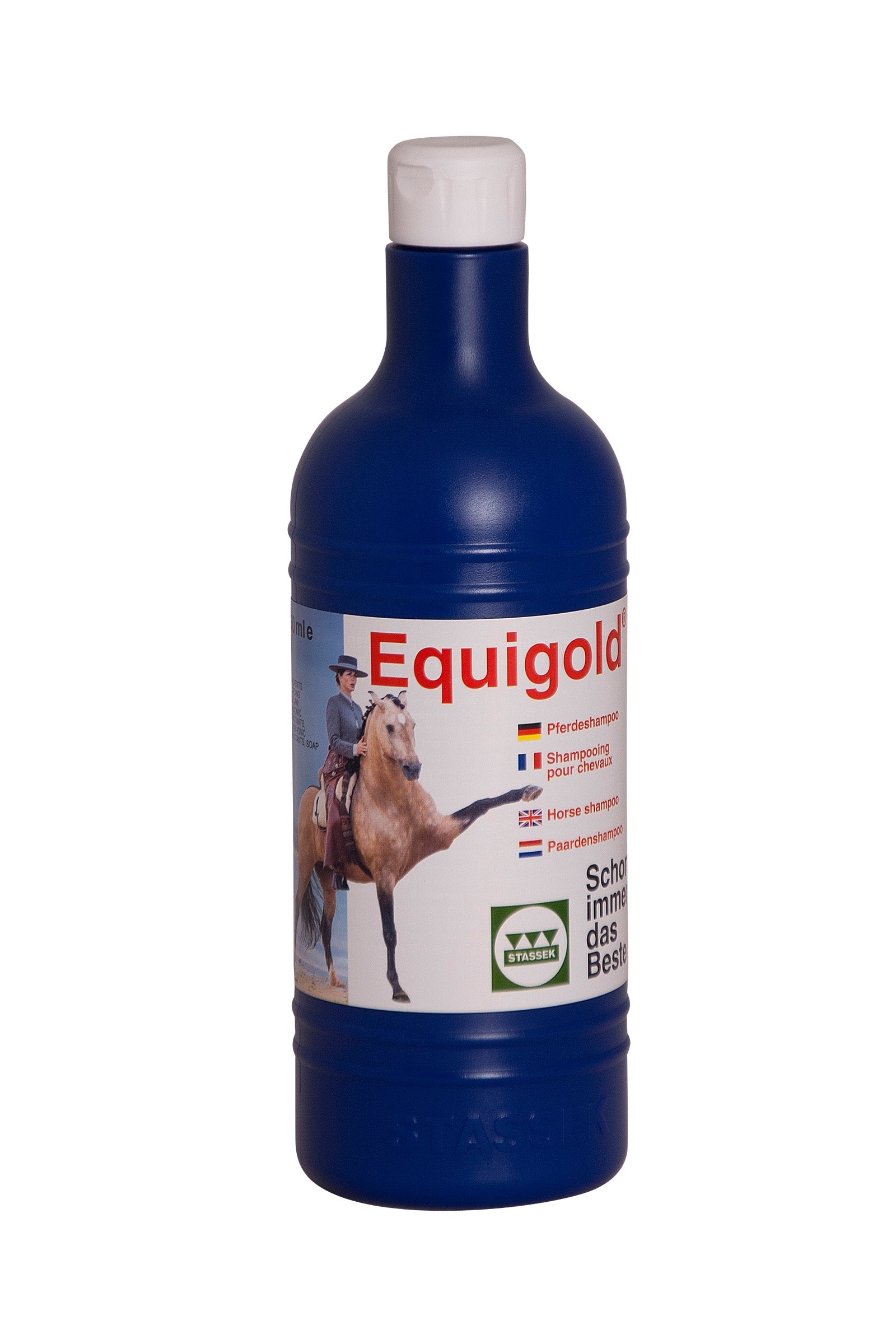 Stassek Equigold Schampo för häst, 750 ml Hälsovård