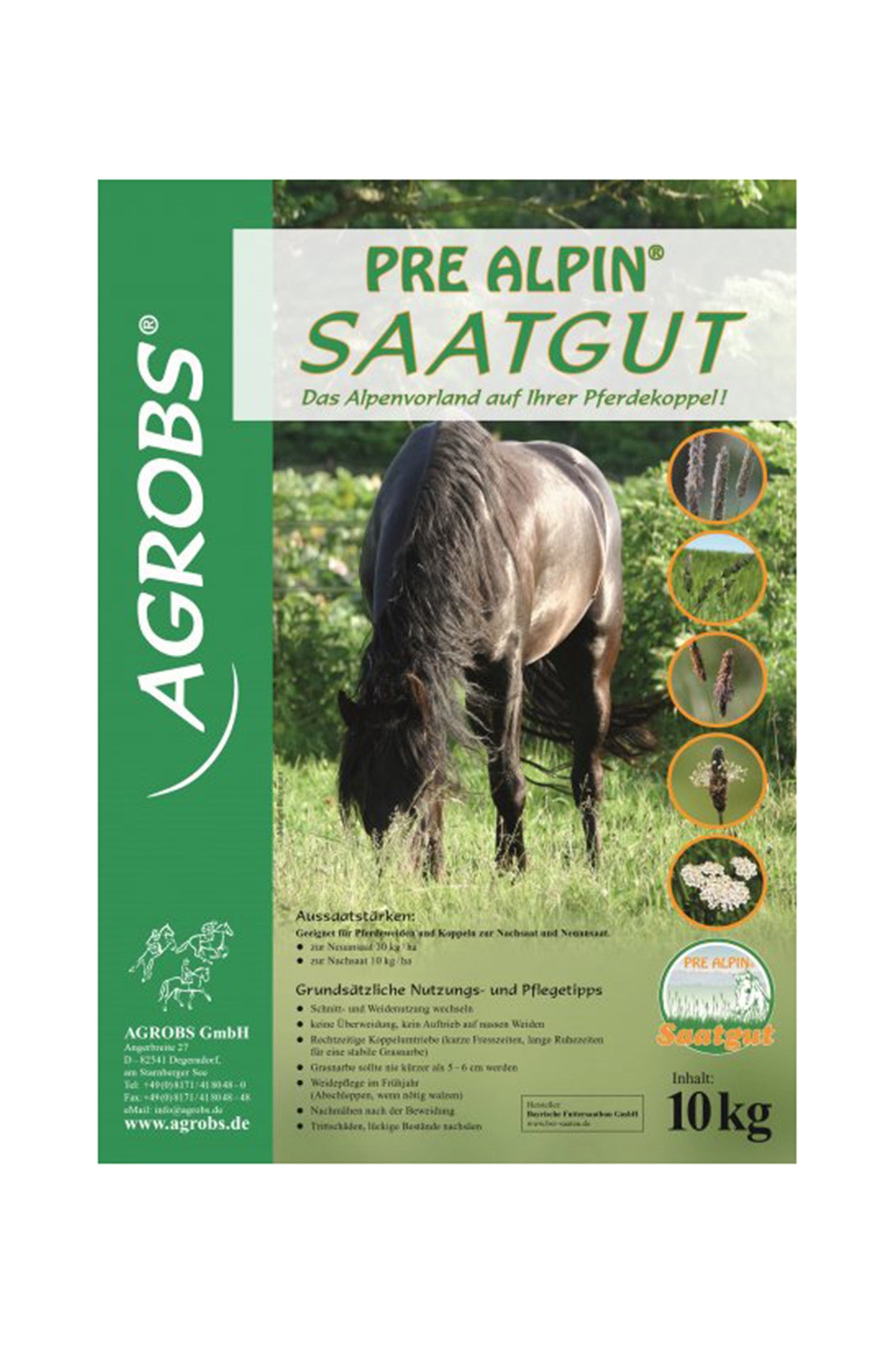 Agrobs Pre Alpin Frön 10kg Elstängsel