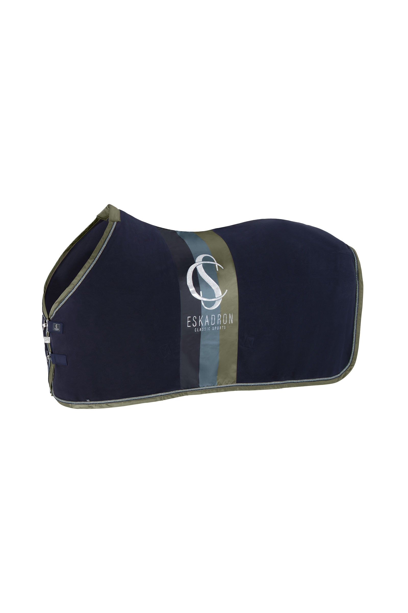 Eskadron Classic Sports SS25 fleece svettäcke med ränder Hästtäcken