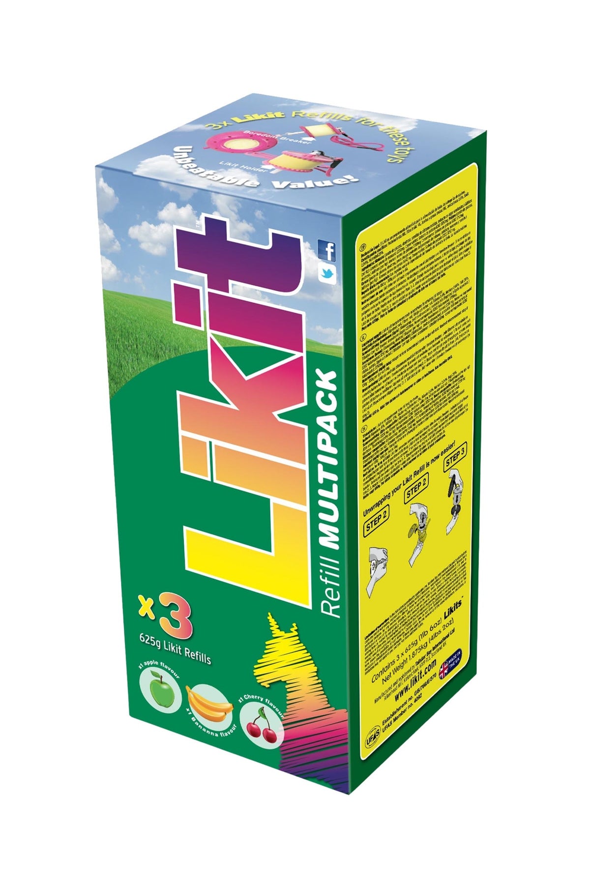 Likit Refill multipack, large (3pcs) Horse Feed & Nutrition