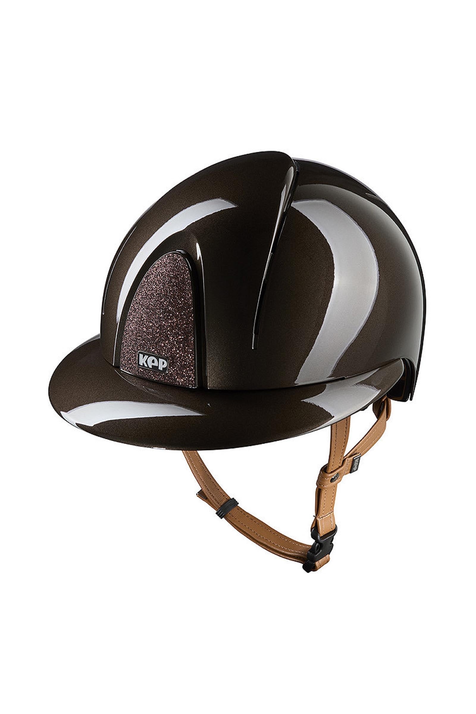 KEP Helmets KEP NOVA ABS Metal Polish/Beige/Star Polo Riding Helmet Ridhjälmar & Säkerhetsvästar
