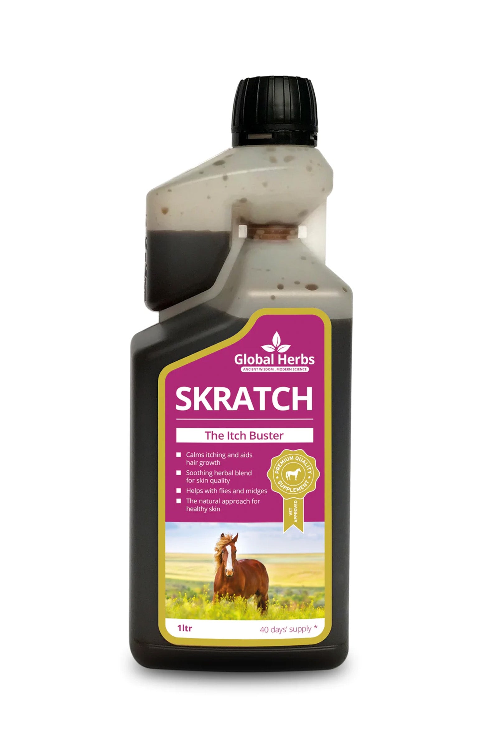 Global Herbs SarcX Liq 1 l Horse Feed & Nutrition