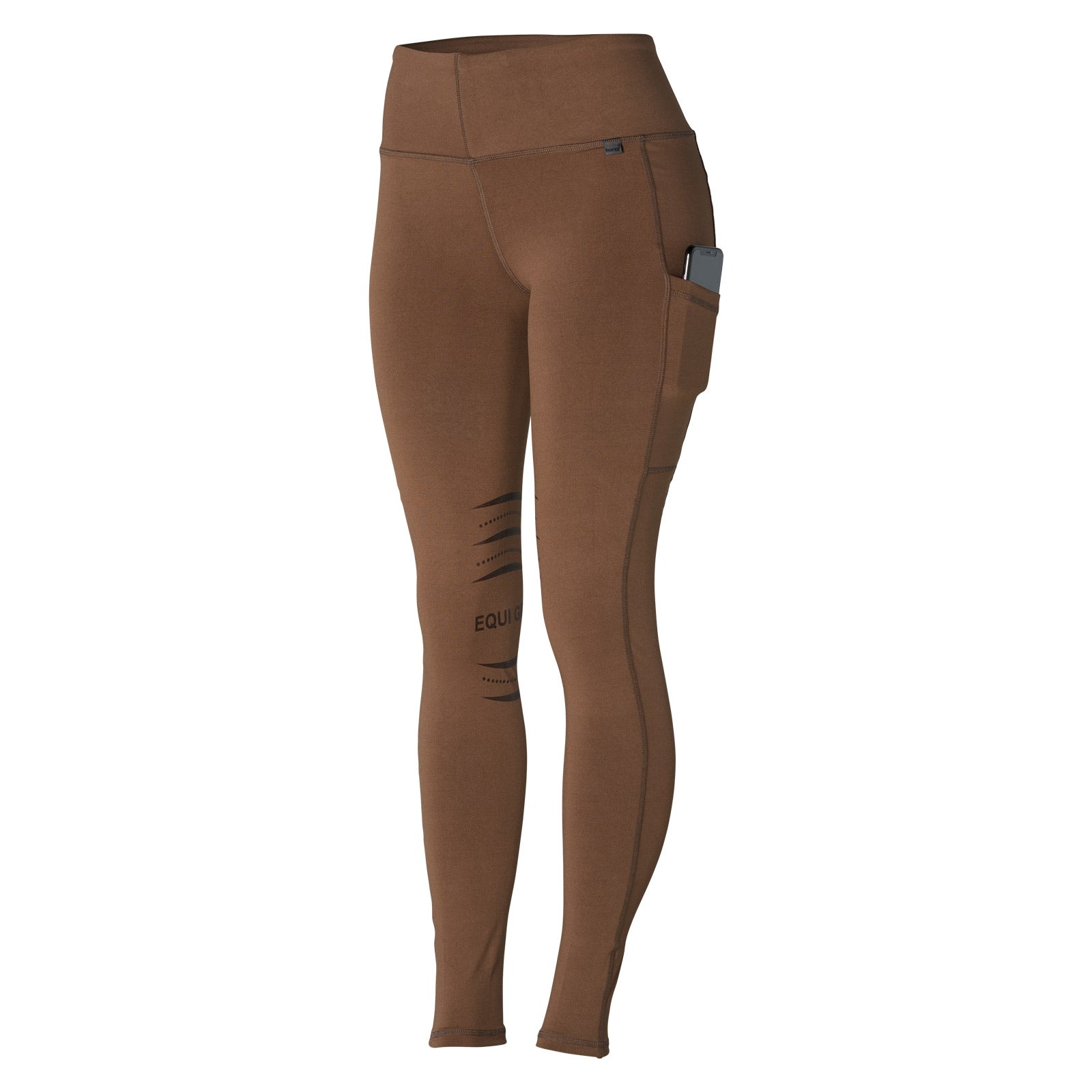 Horze Women's Silicone Full Seat Riding Tights with Phone Pockets Womens Breeches