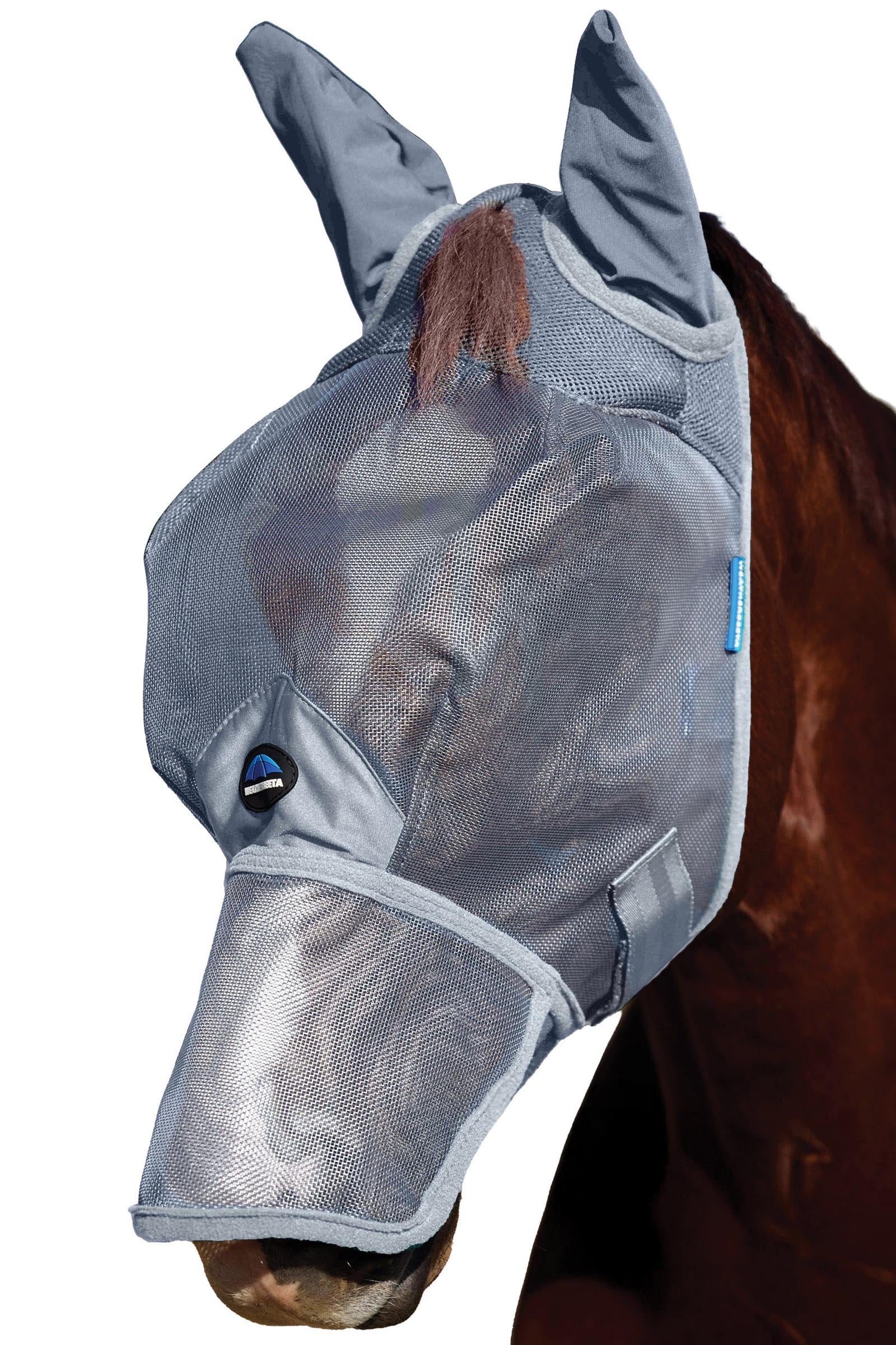Weatherbeeta Comfitec Durable Mesh Flugmask med öron och nos Flugskydd