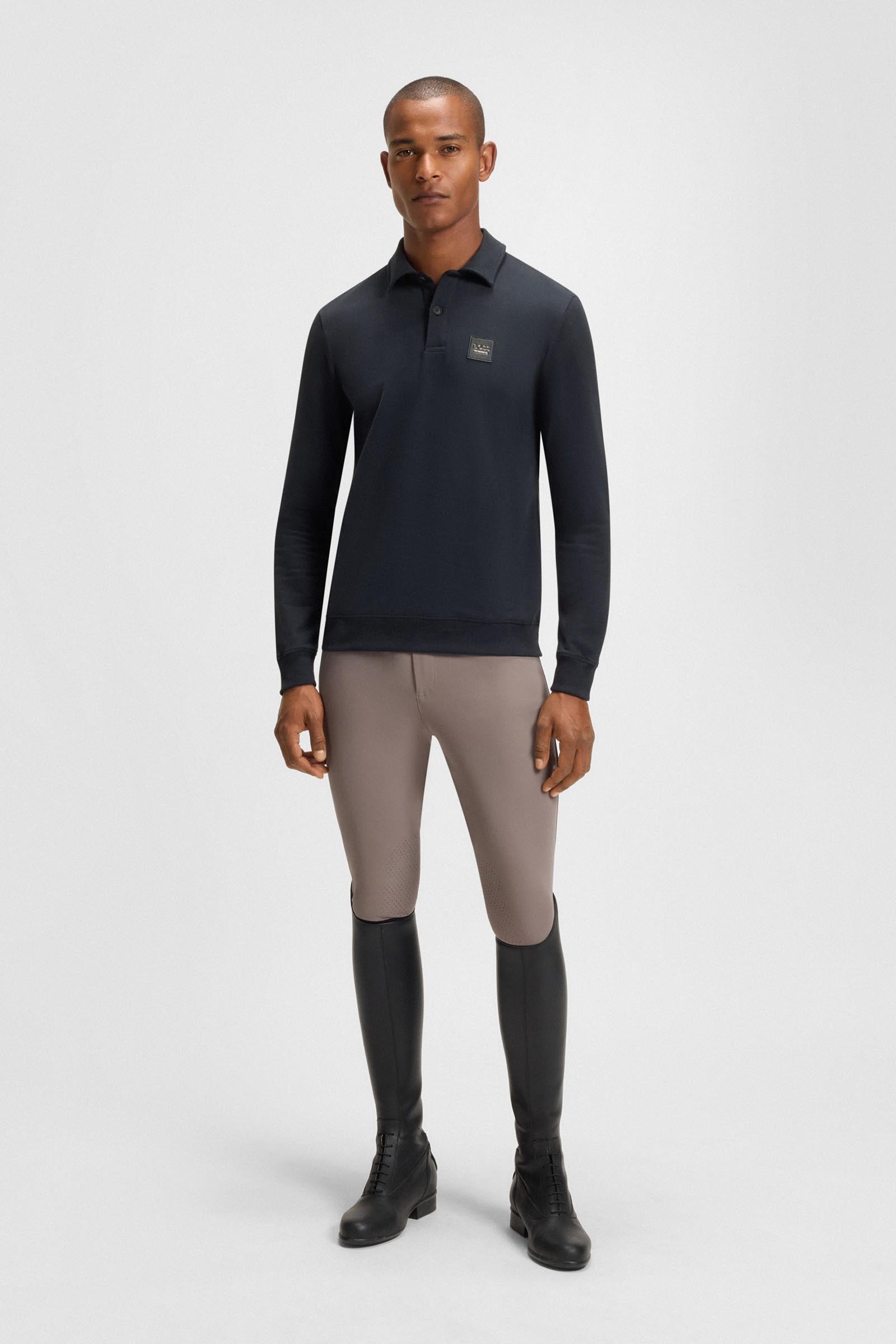 BOSS Equestrian Boss Luis Mens Polo Sweater Mens Riding Clothing