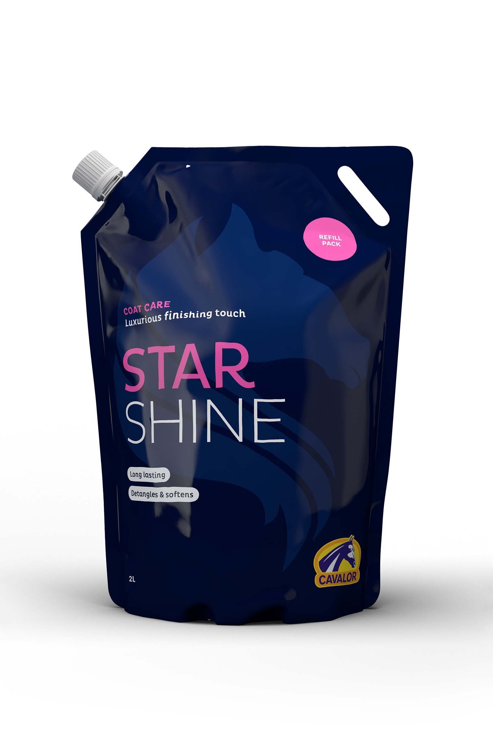 Cavalor Star Shine, man- och svansspray, 2 L Hälsovård
