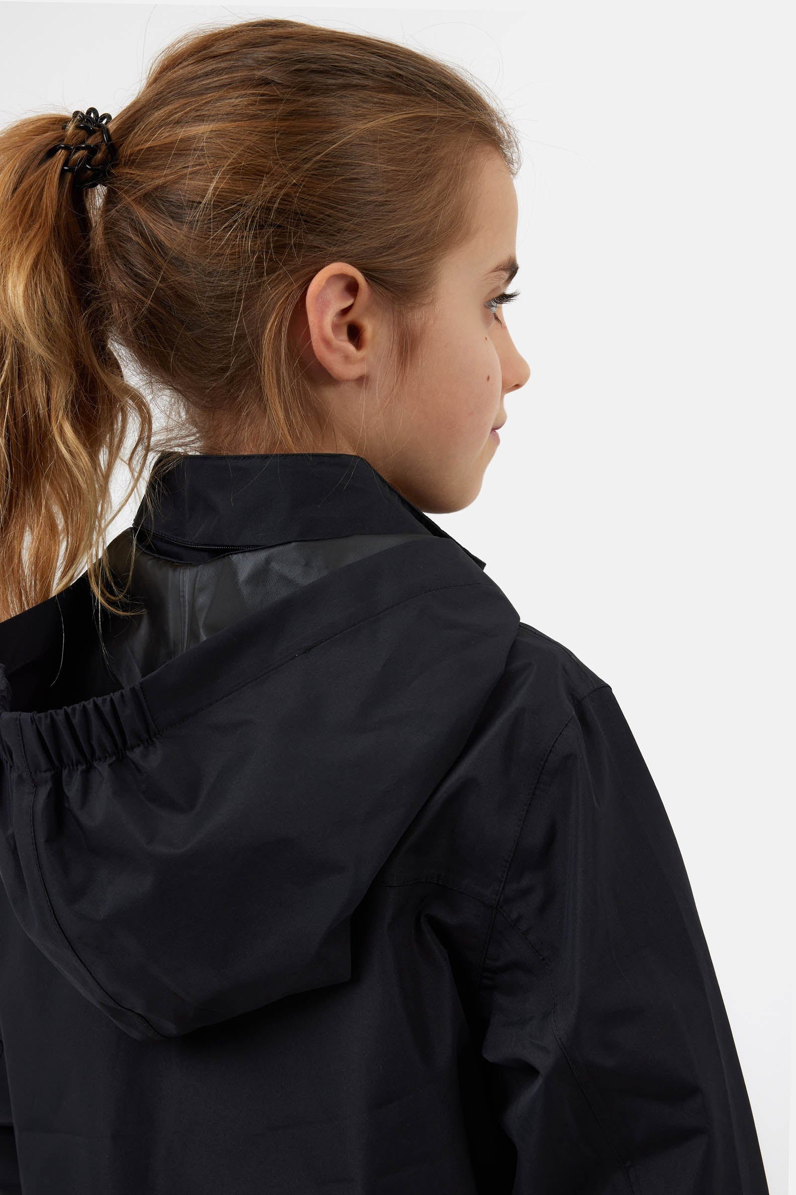 Horze Young Rider Fiora Waterproof Stowaway Hood Jacket Kids Apparel