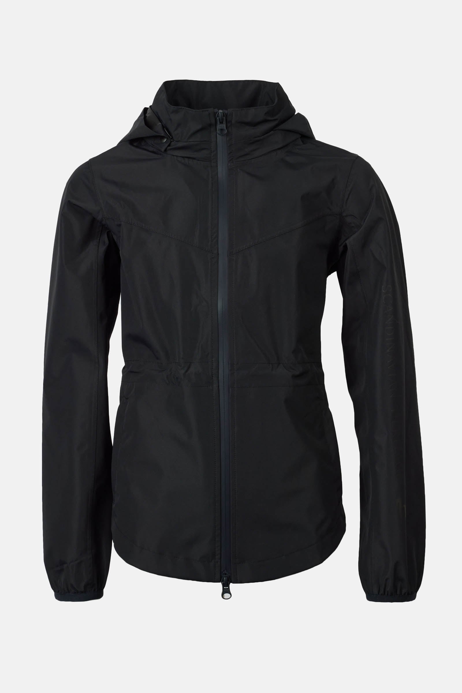 Horze Young Rider Fiora Waterproof Stowaway Hood Jacket Kids Apparel