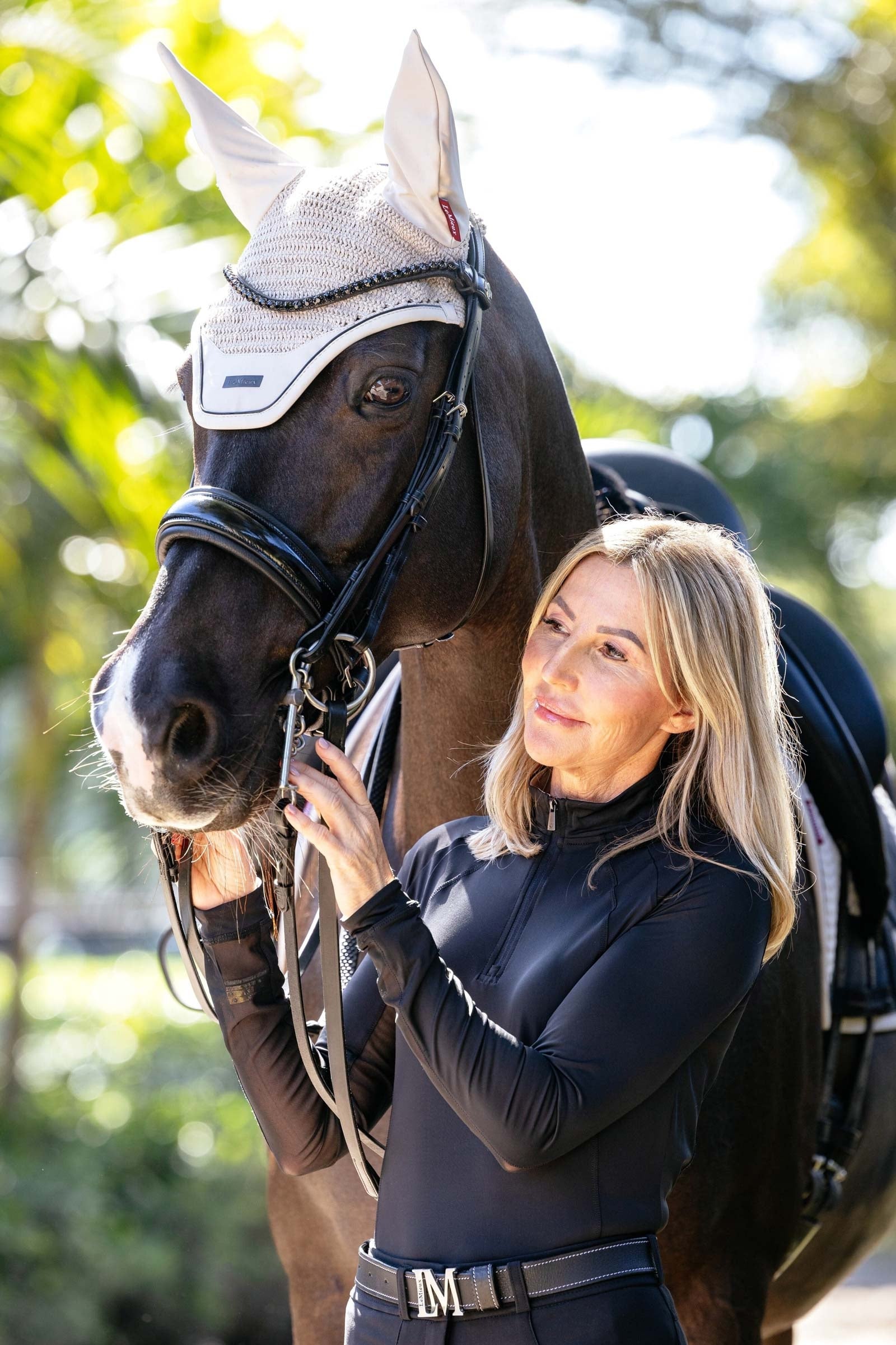 LeMieux Essence Acoustic Fly Hood Saddle Pads