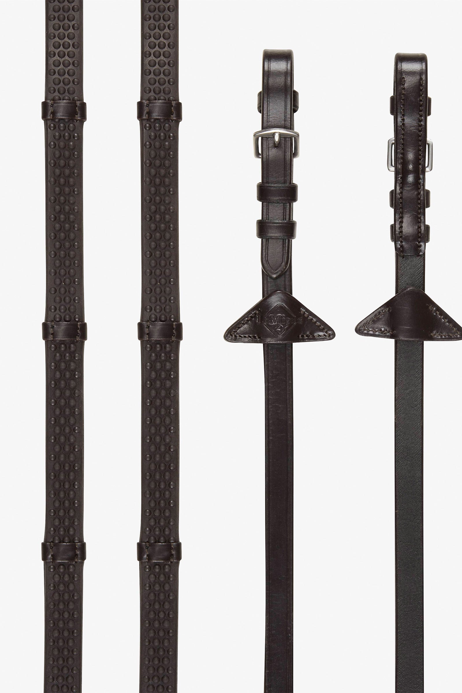 LeMieux Eventa mjuka gummityglar med stoppar Träns & Tyglar